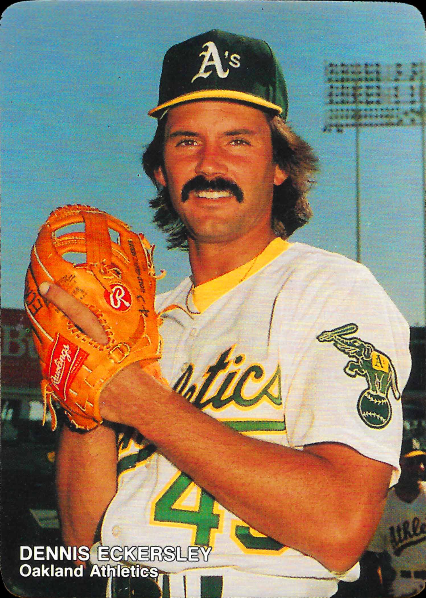1988 A's Mother's Cookies