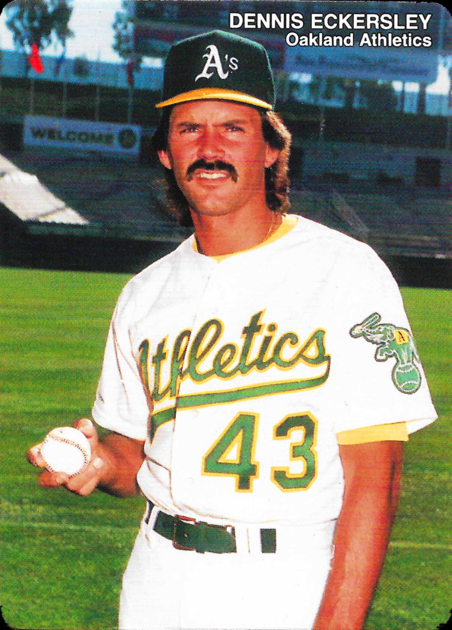1989 A's Mother's Cookies