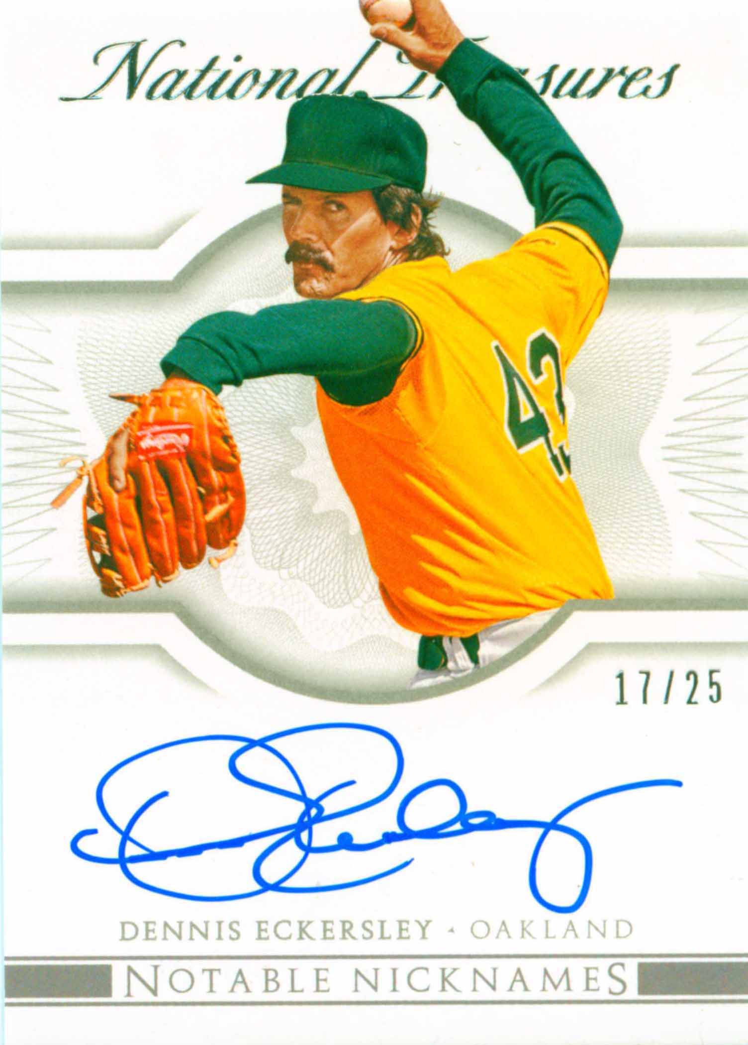 2015 Panini National Treasures Notable Nicknames Autographs