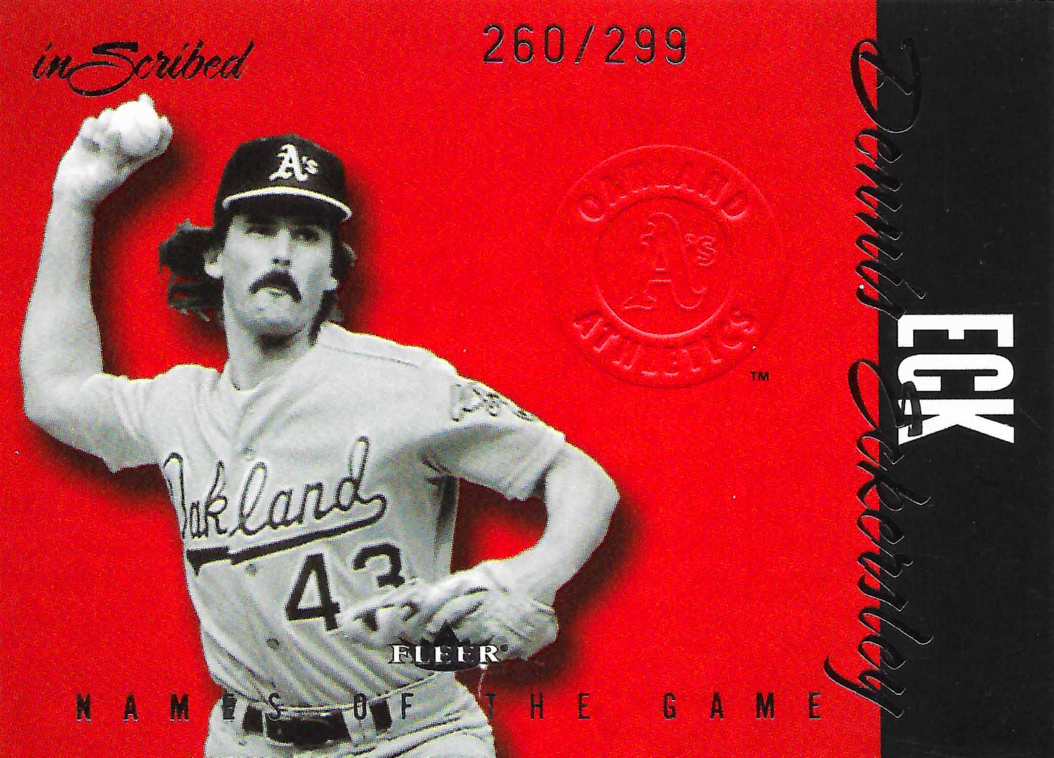 2004 Fleer InScribed Names of the Game