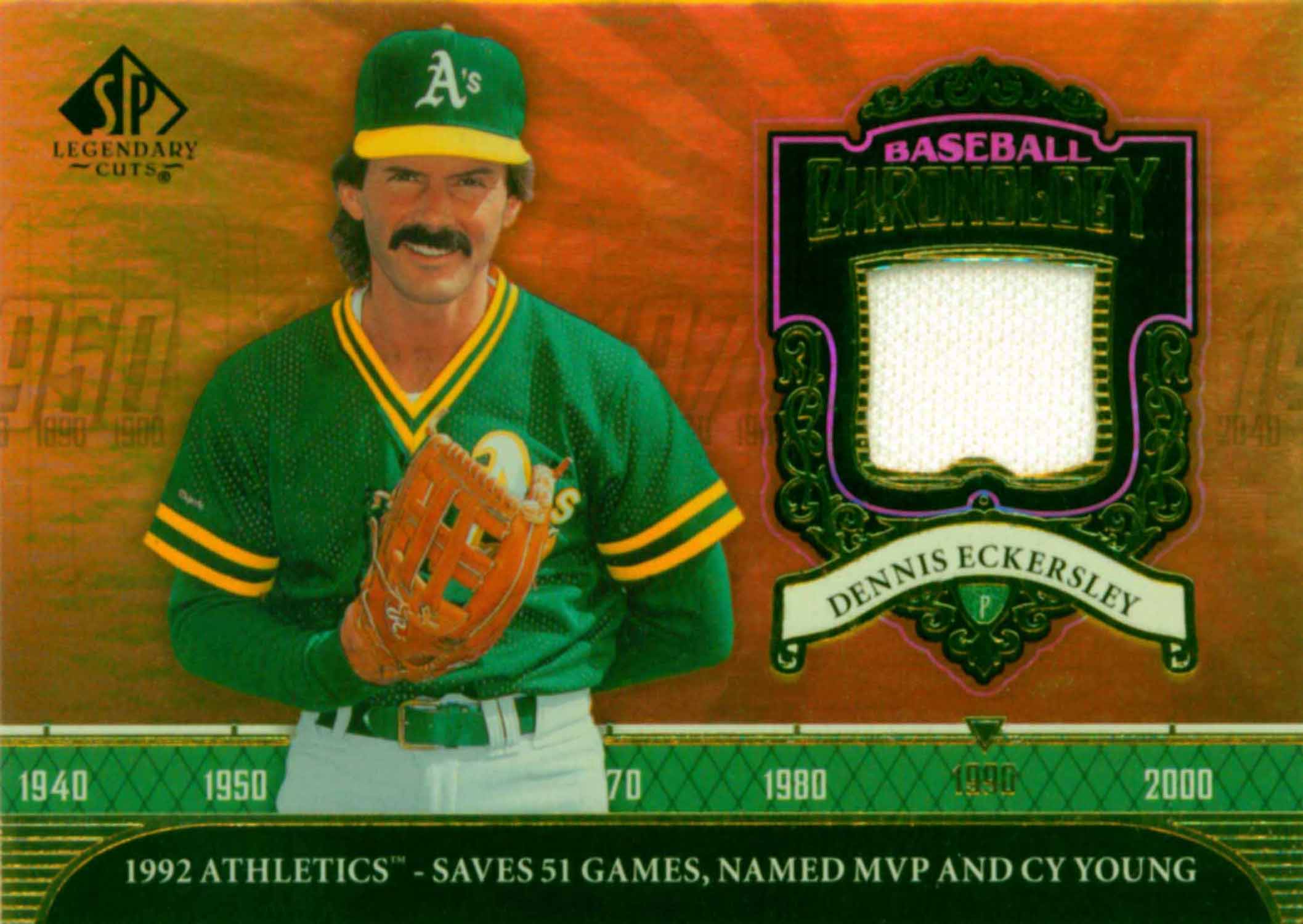 2006 SP Legendary Cuts Baseball Chronology Materials Jersey
