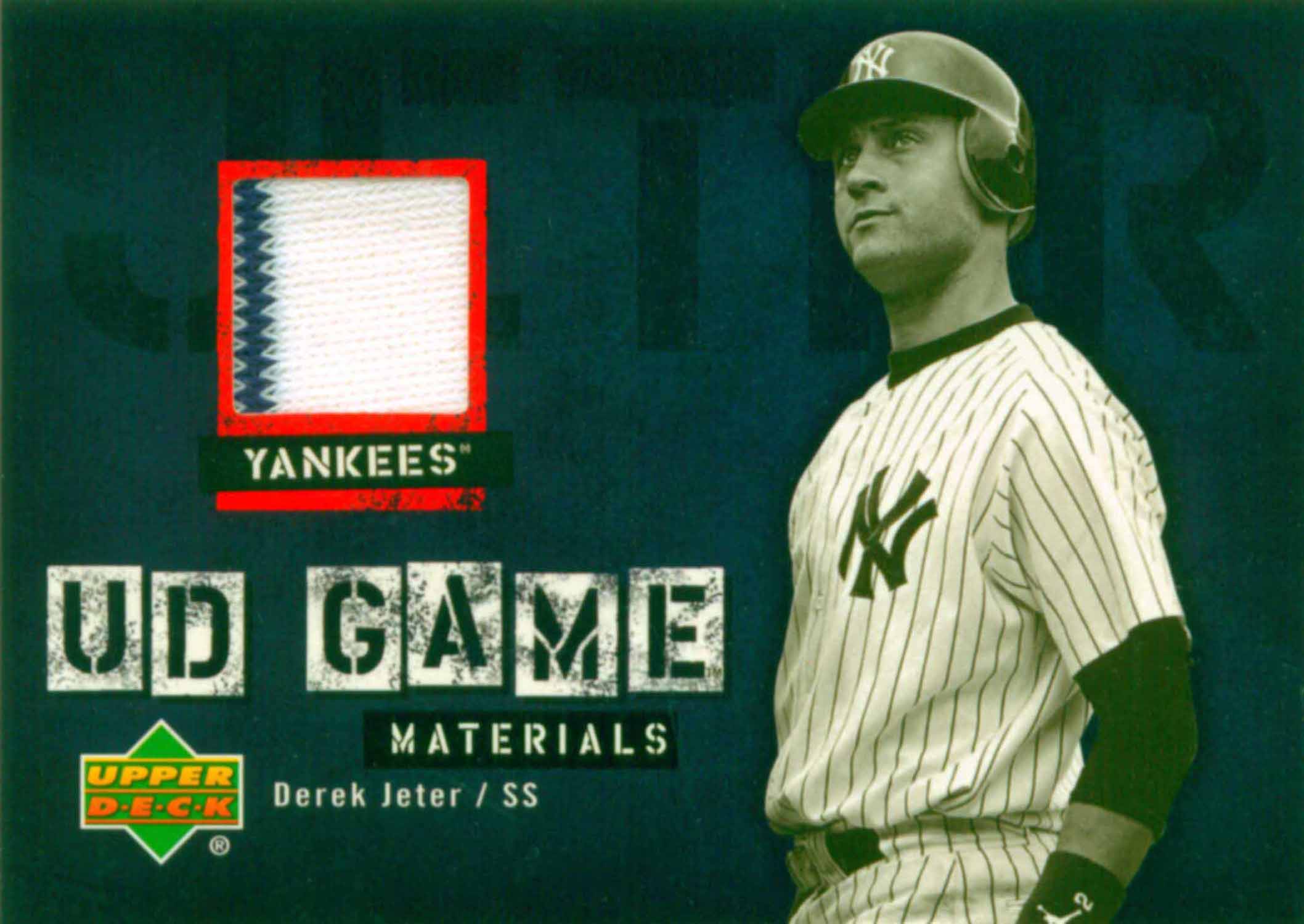 2006 Upper Deck UD Game Materials Jersey