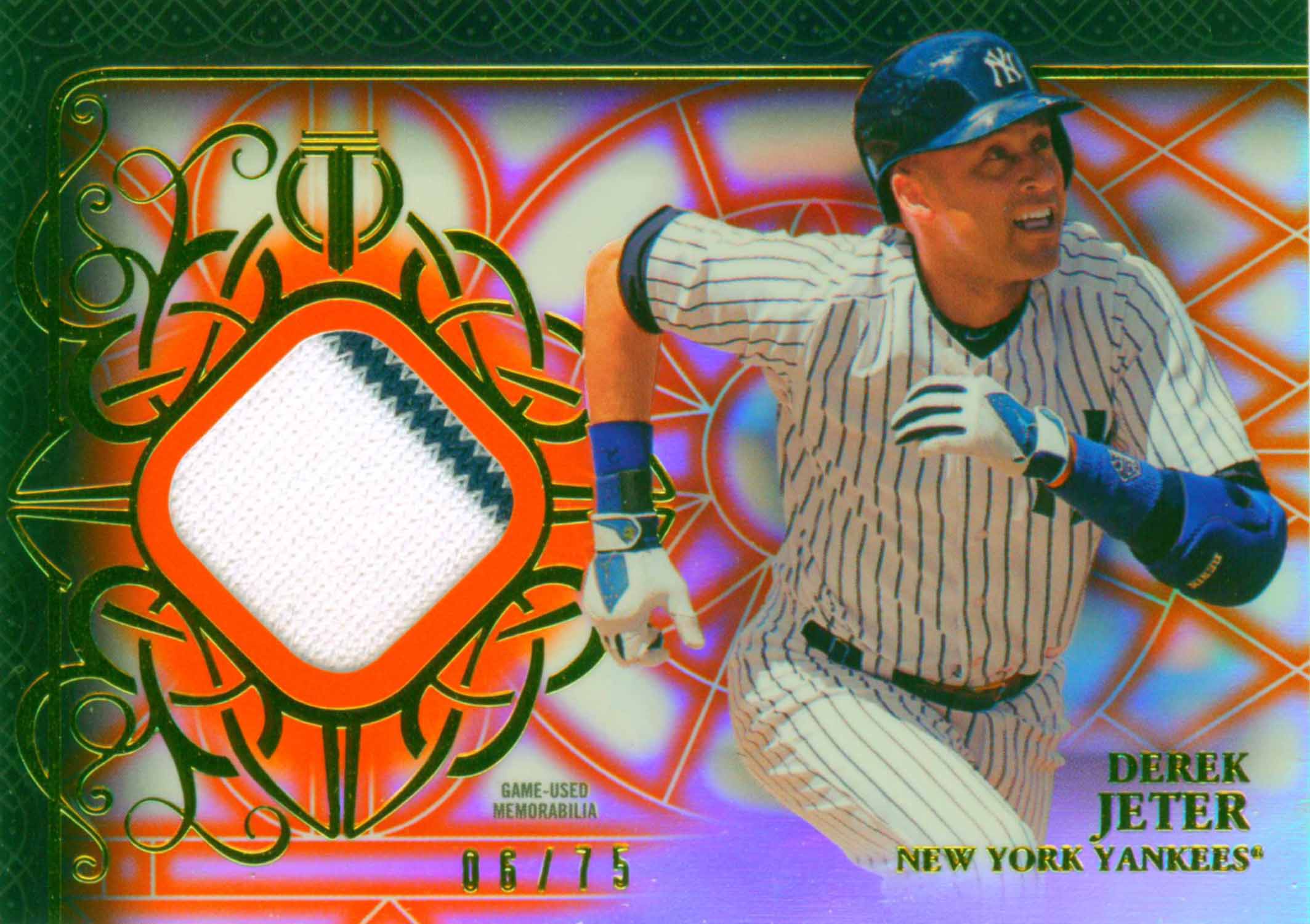 2015 Topps Tribute Relics Orange