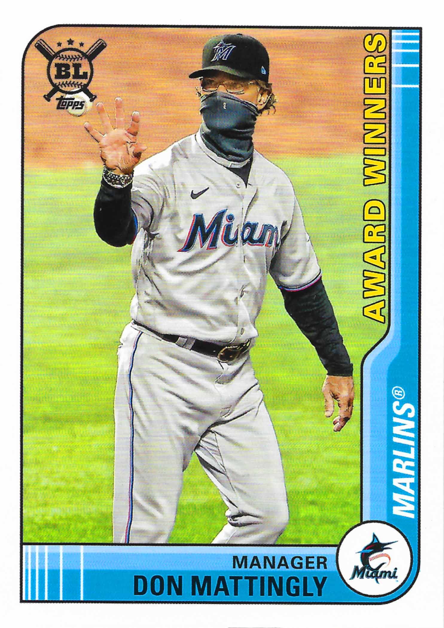 2021 Topps Big League Award Winners
