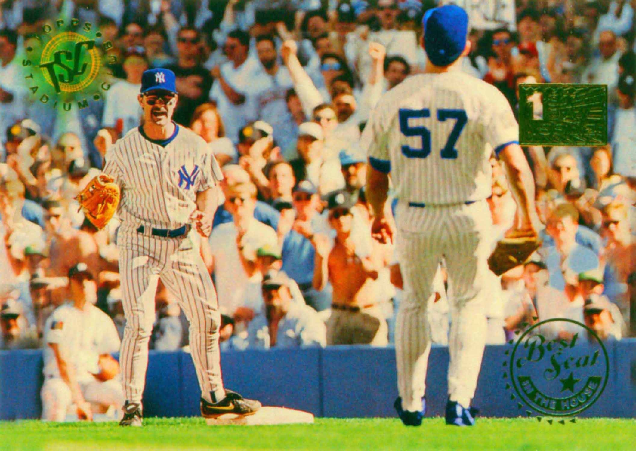 1995 Stadium Club First Day Issue Best Seat in the House
