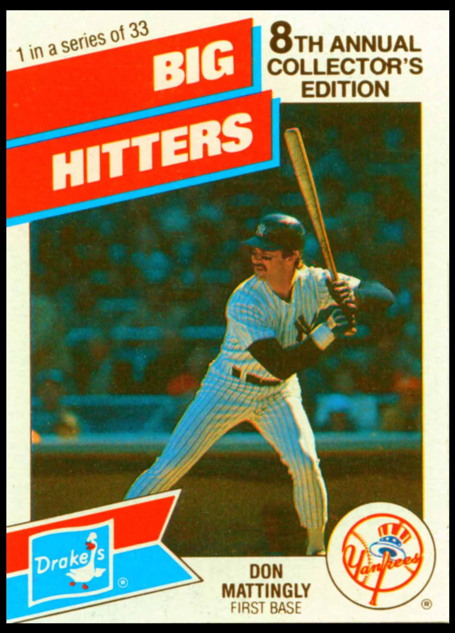 1988 Drake's Big Hitters