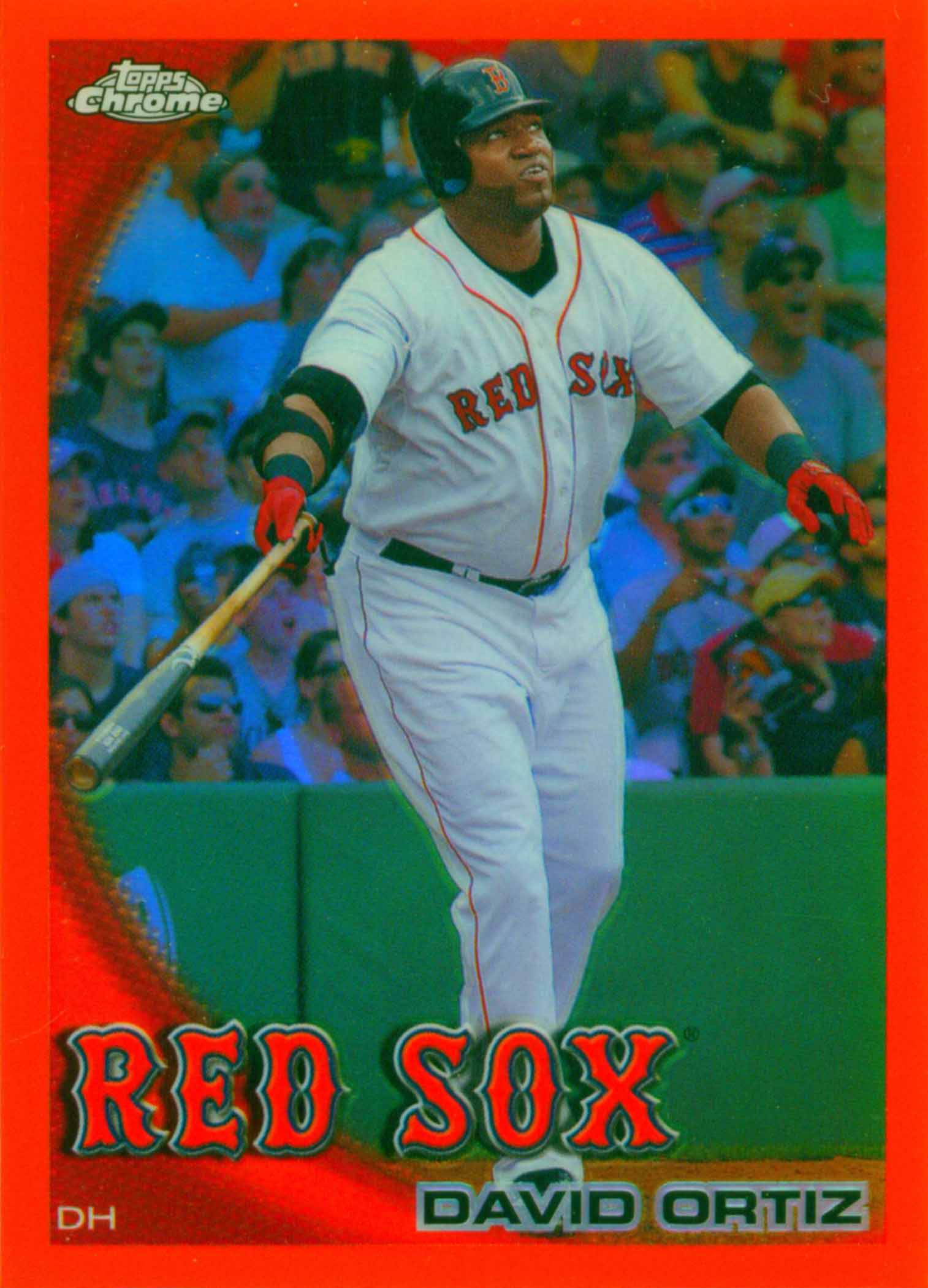 2010 Topps Chrome Orange Refractors