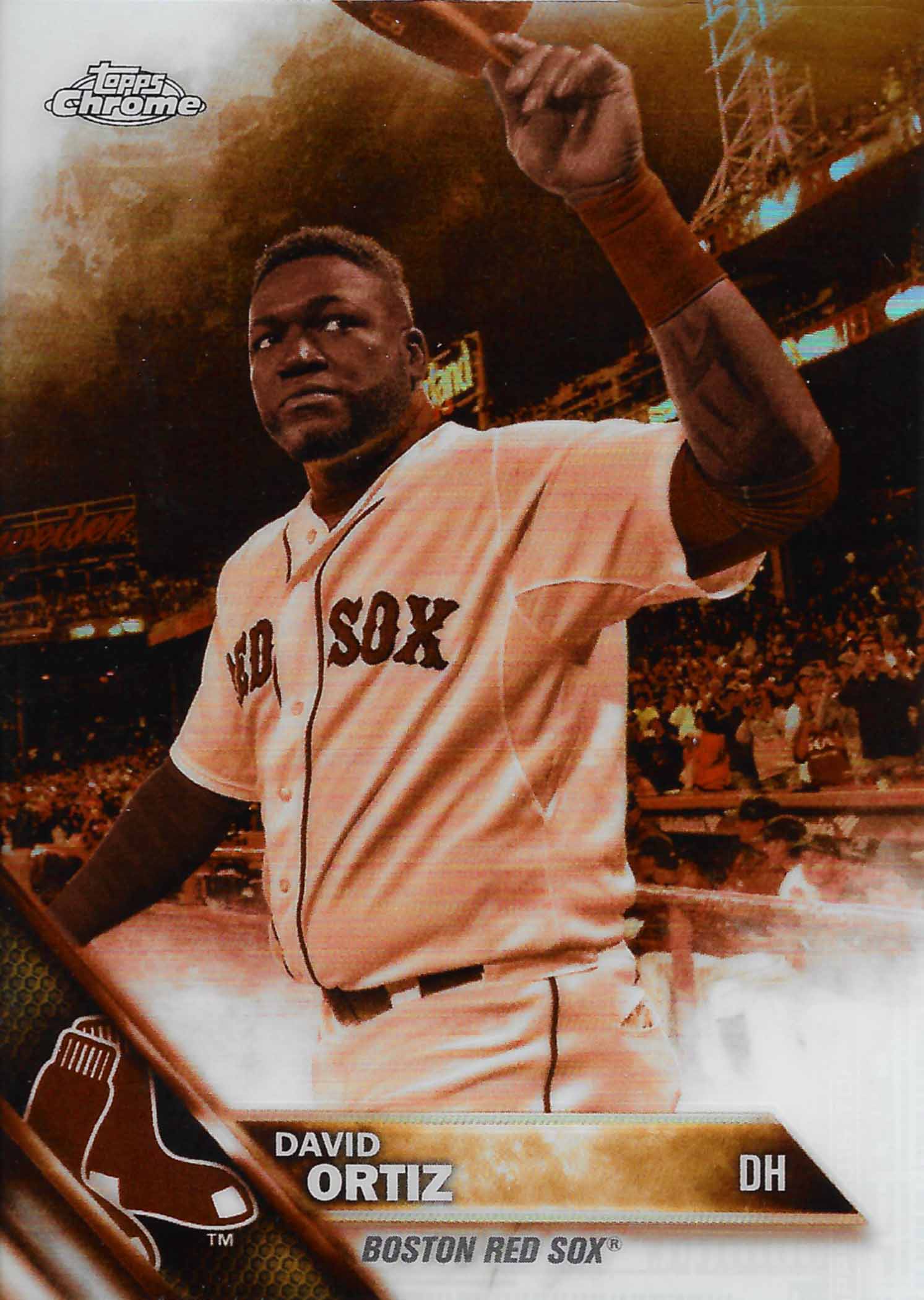2016 Topps Chrome Sepia Refractors