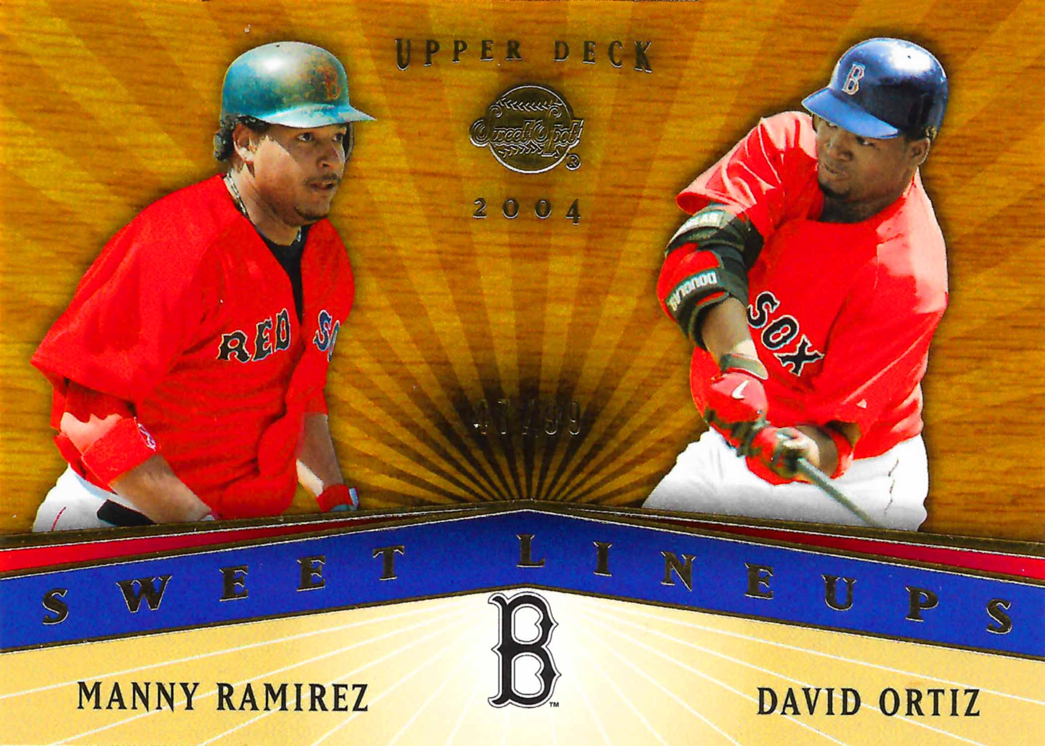 2004 Sweet Spot Wood Sweet Lineups