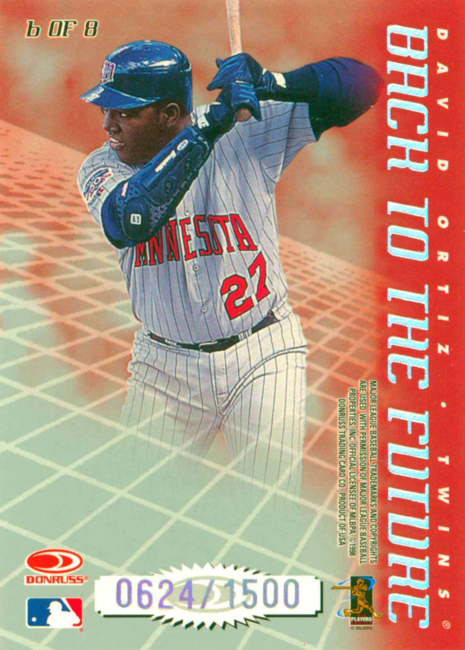 1998 Donruss Elite Back to the Future