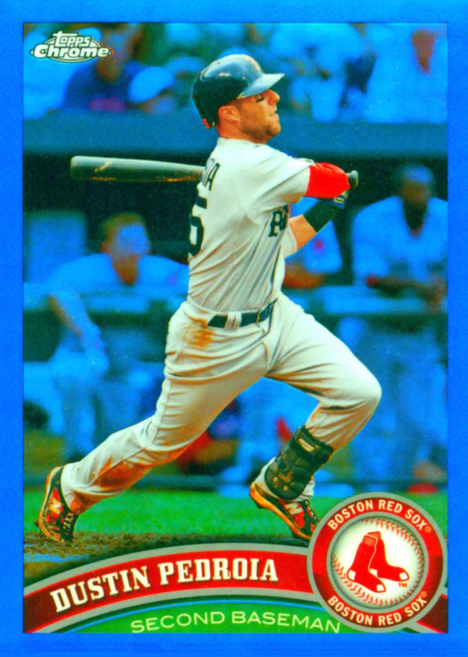 2011 Topps Chrome Blue Refractors