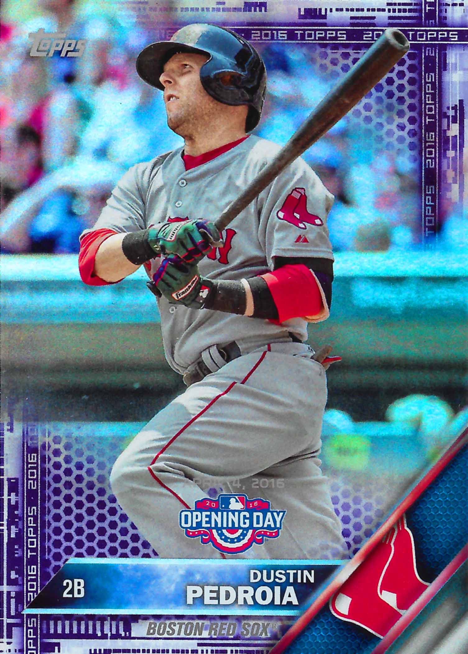 2016 Topps Opening Day Toys R Us Purple Foil