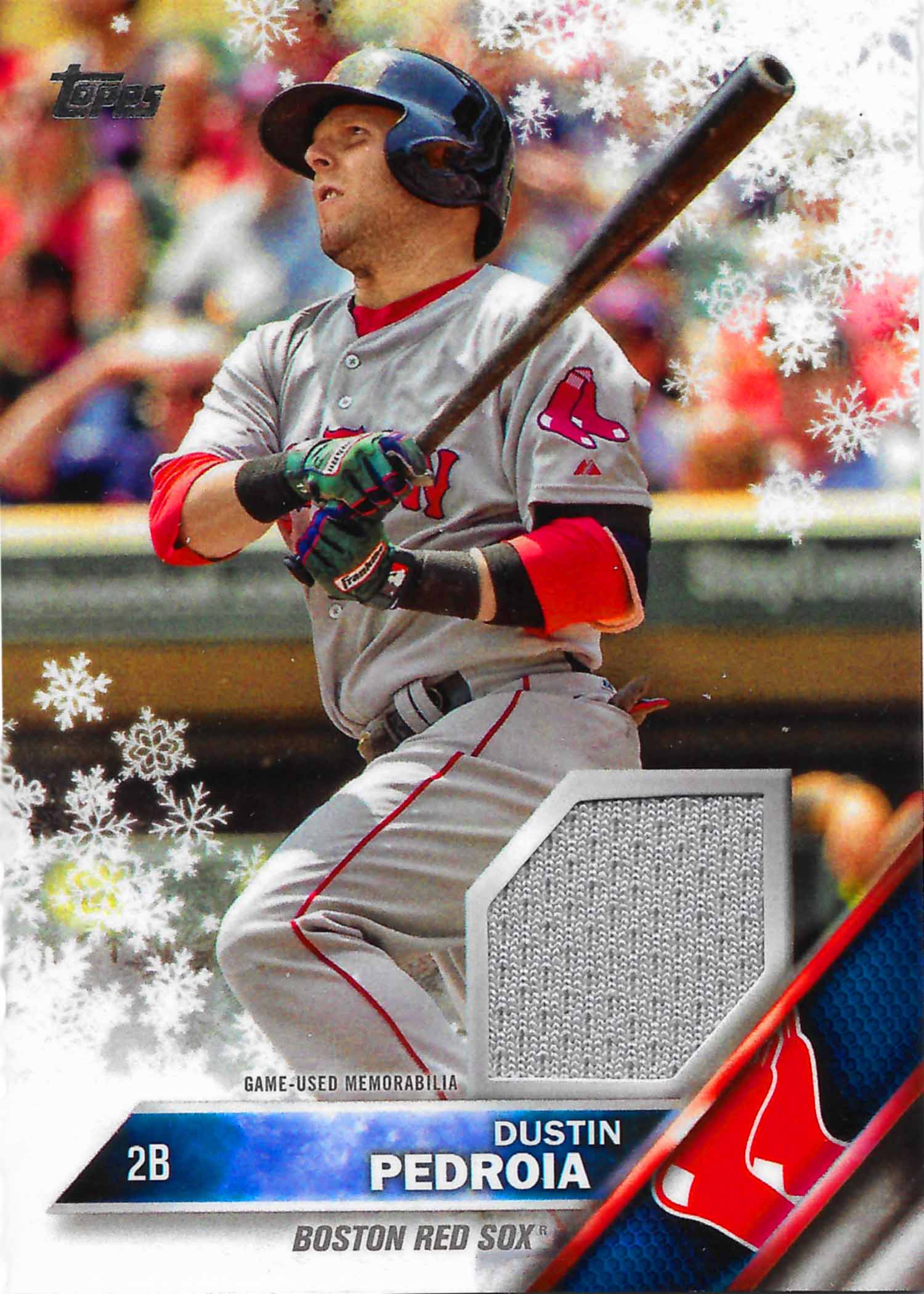 2016 Topps Walmart Holiday Snowflake Relics