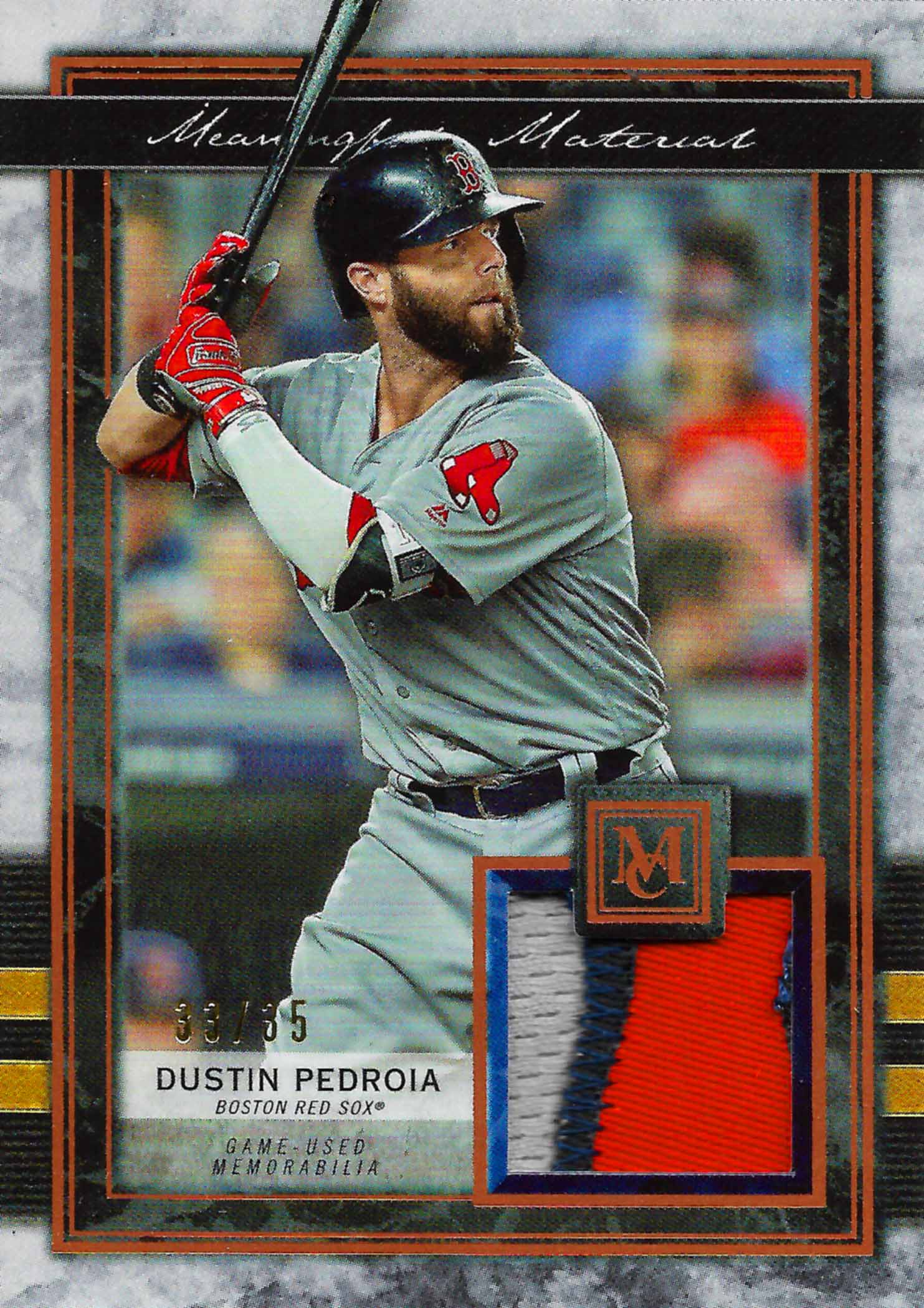 2020 Topps Museum Collection Meaningful Material Relics Copper