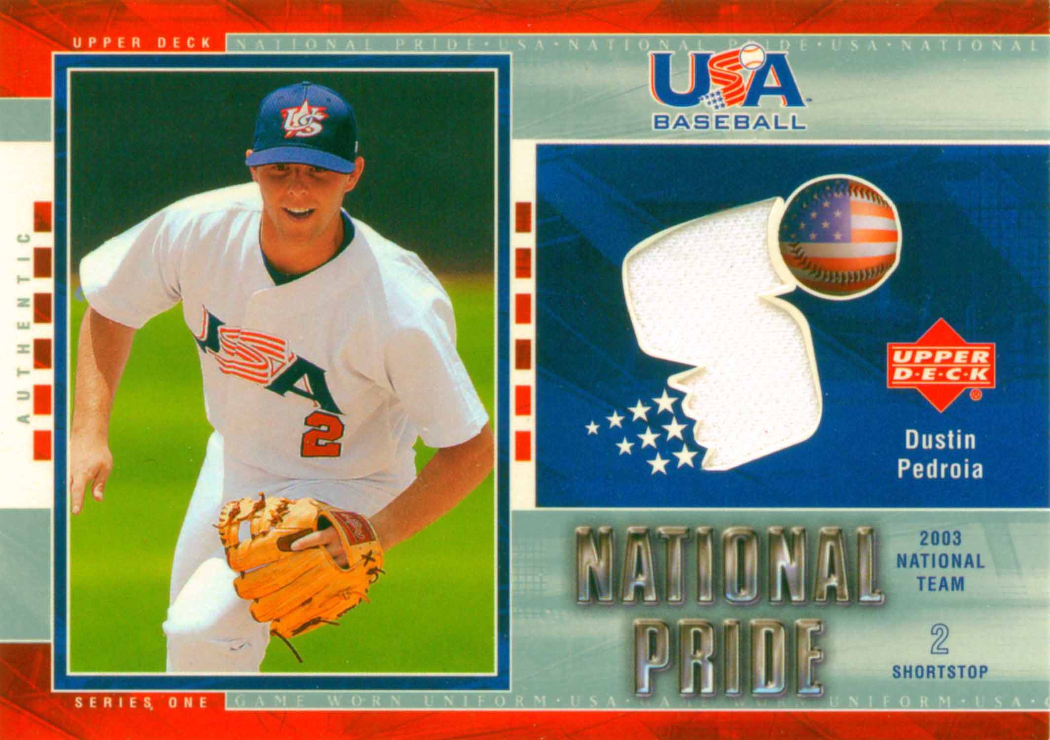 2004 Upper Deck National Pride Jersey