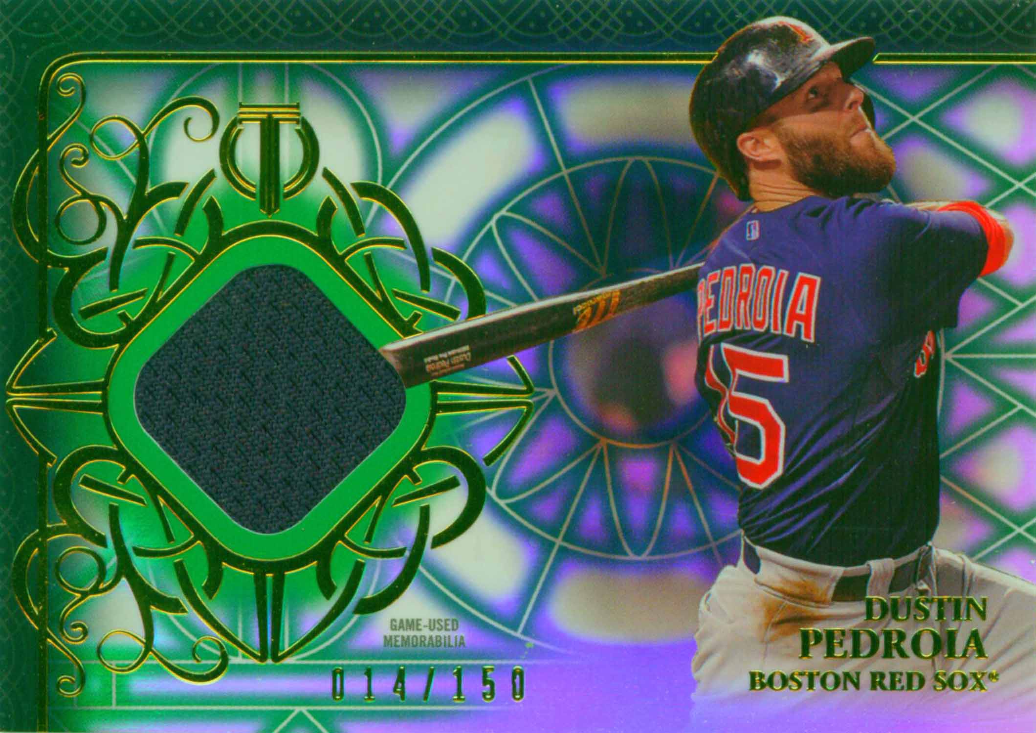 2015 Topps Tribute Relics Green