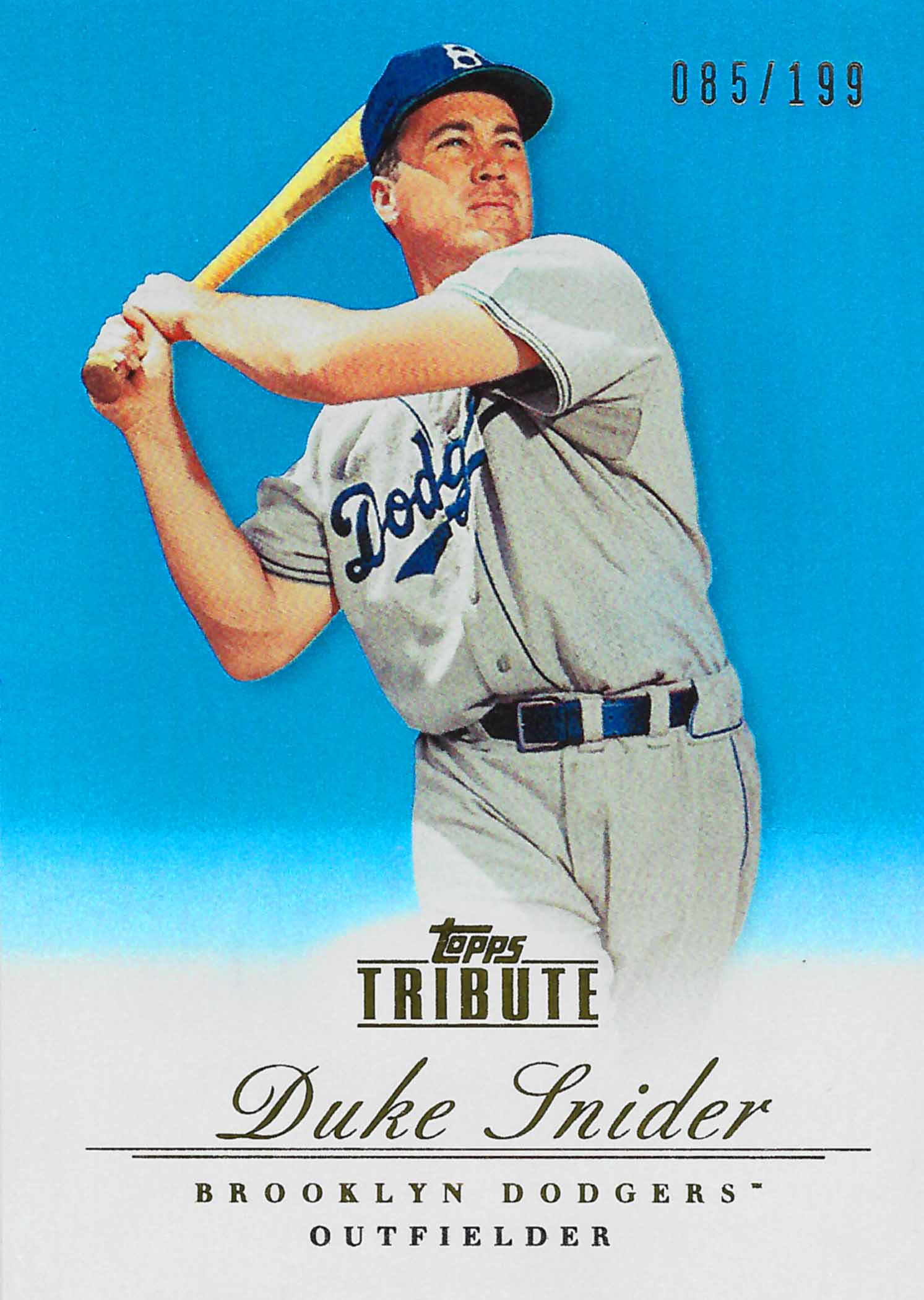 2012 Topps Tribute Blue