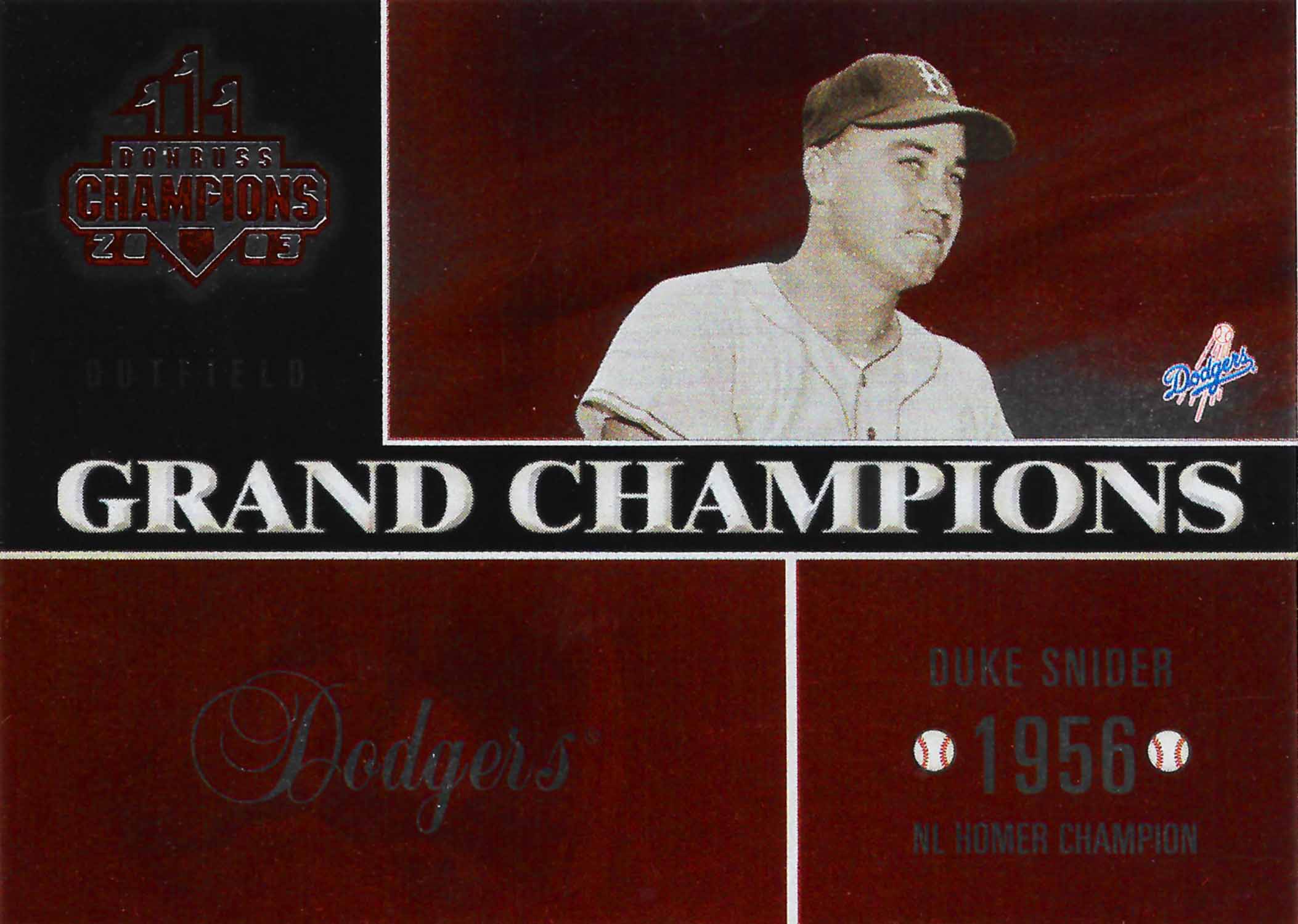 2003 Donruss Champions Grand Champions Metalized