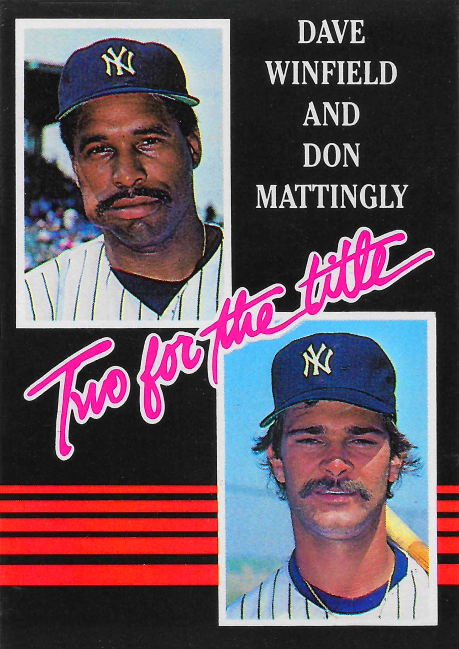 1985 Donruss Two for the Title