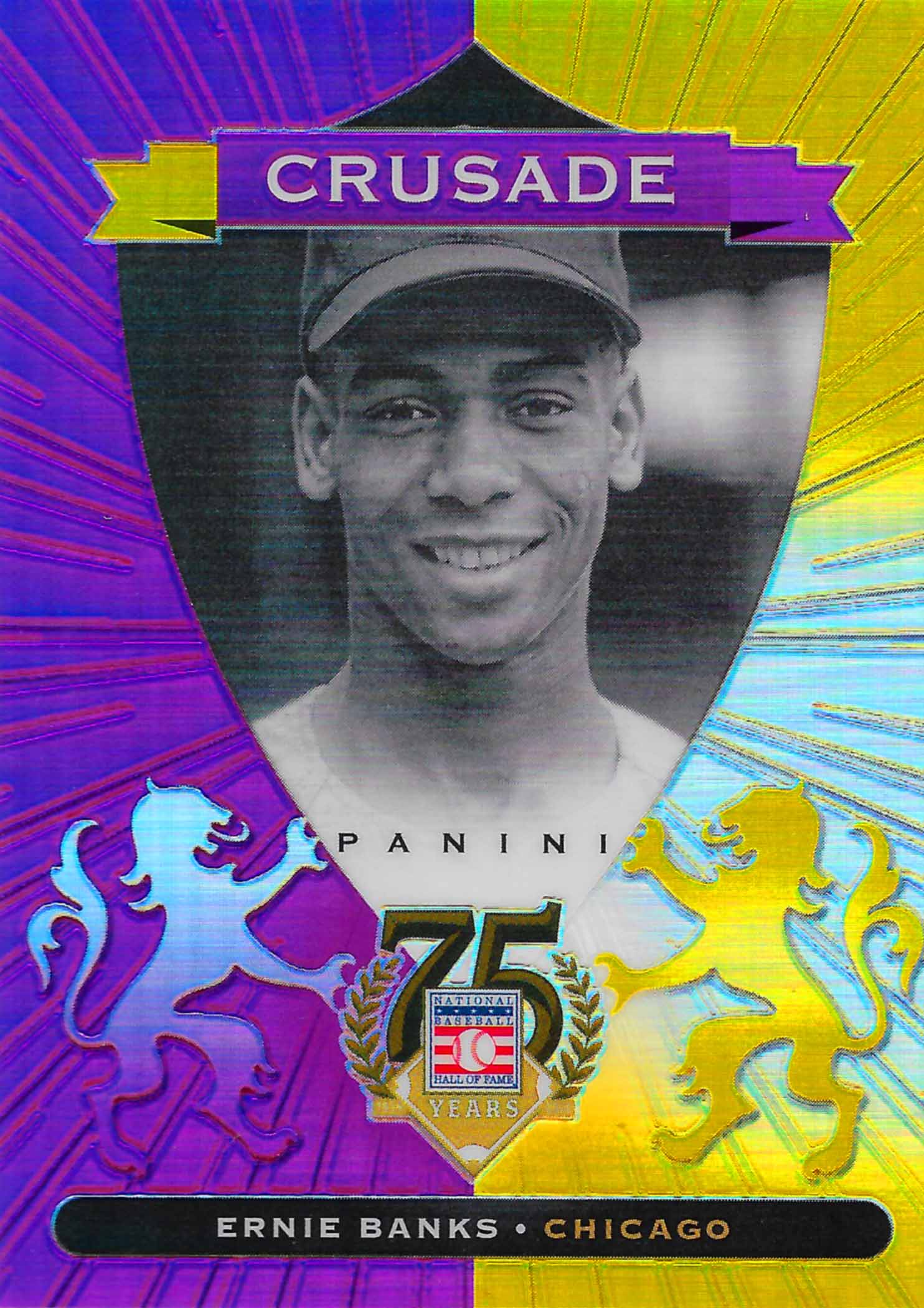 2014 Panini Hall of Fame Crusades Purple