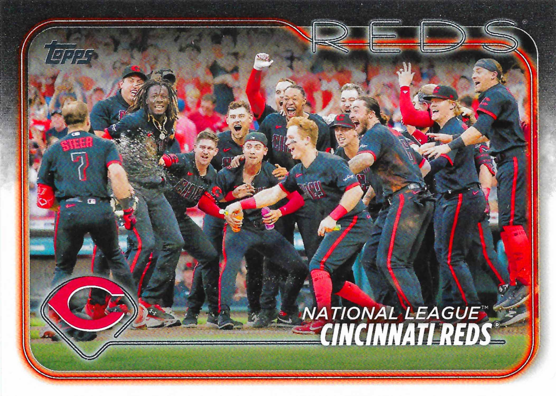 2024 Topps Cincinnati Reds Team Card