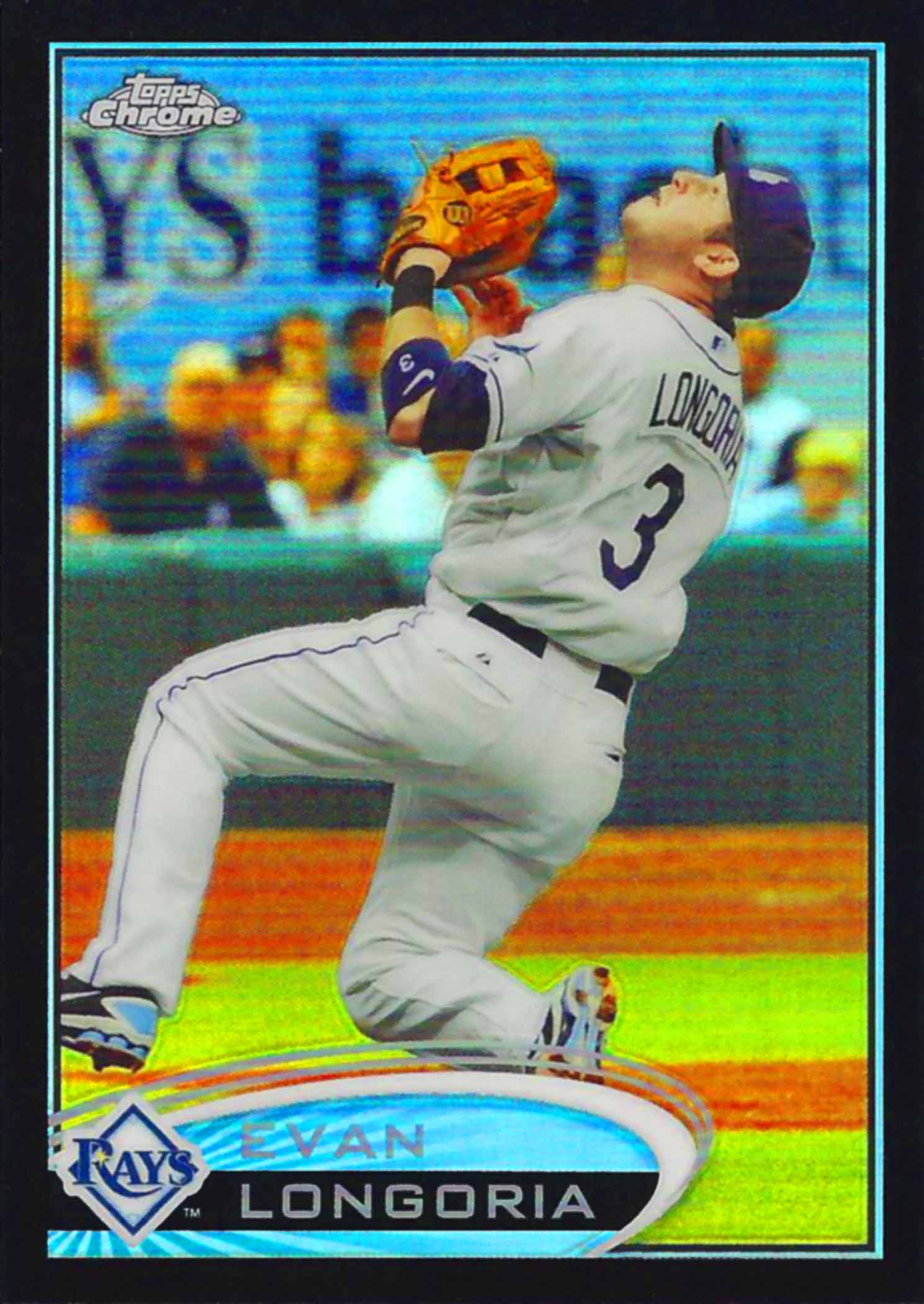 2012 Topps Chrome Black Refractors