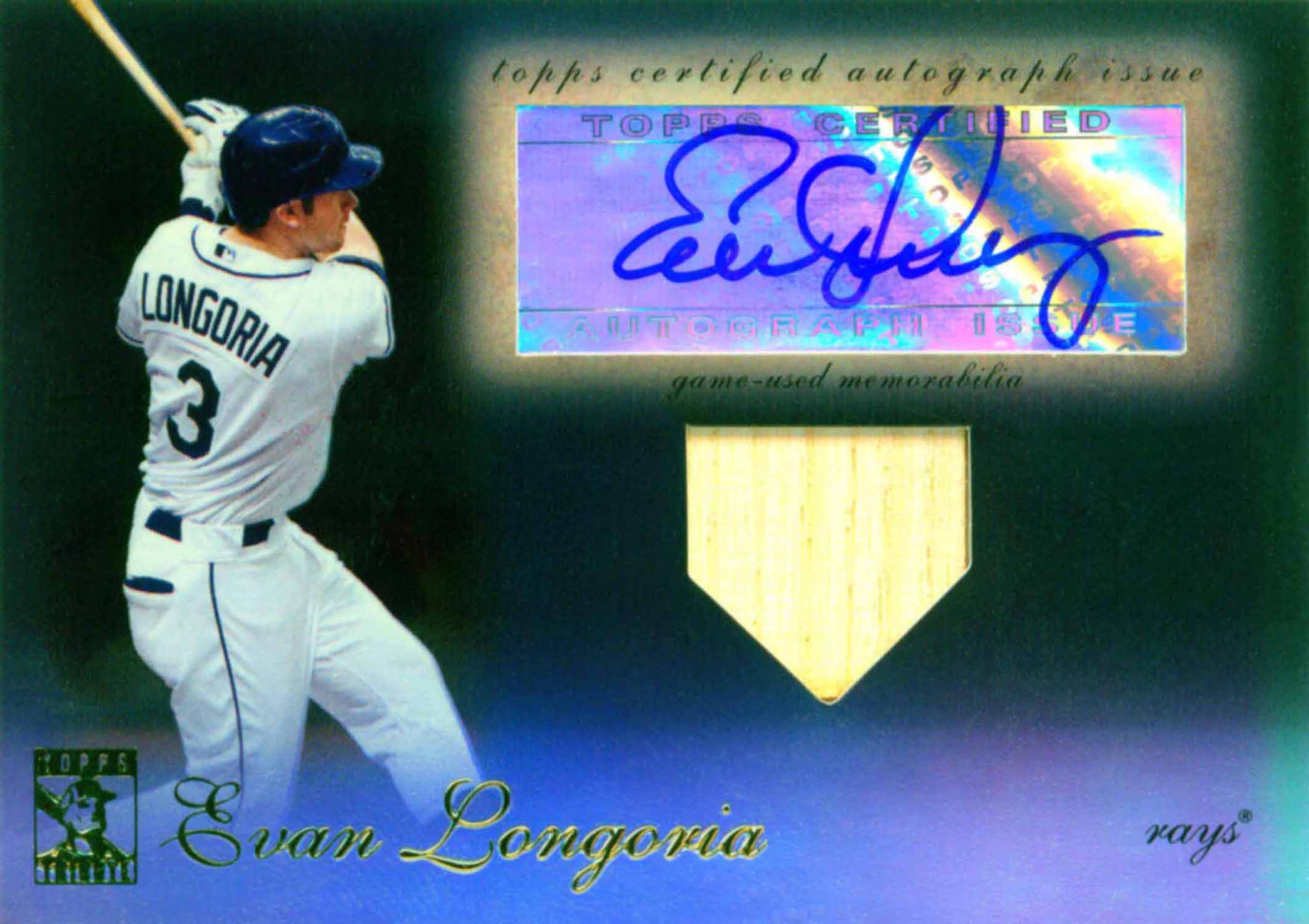 2009 Topps Tribute Autograph Relics Black