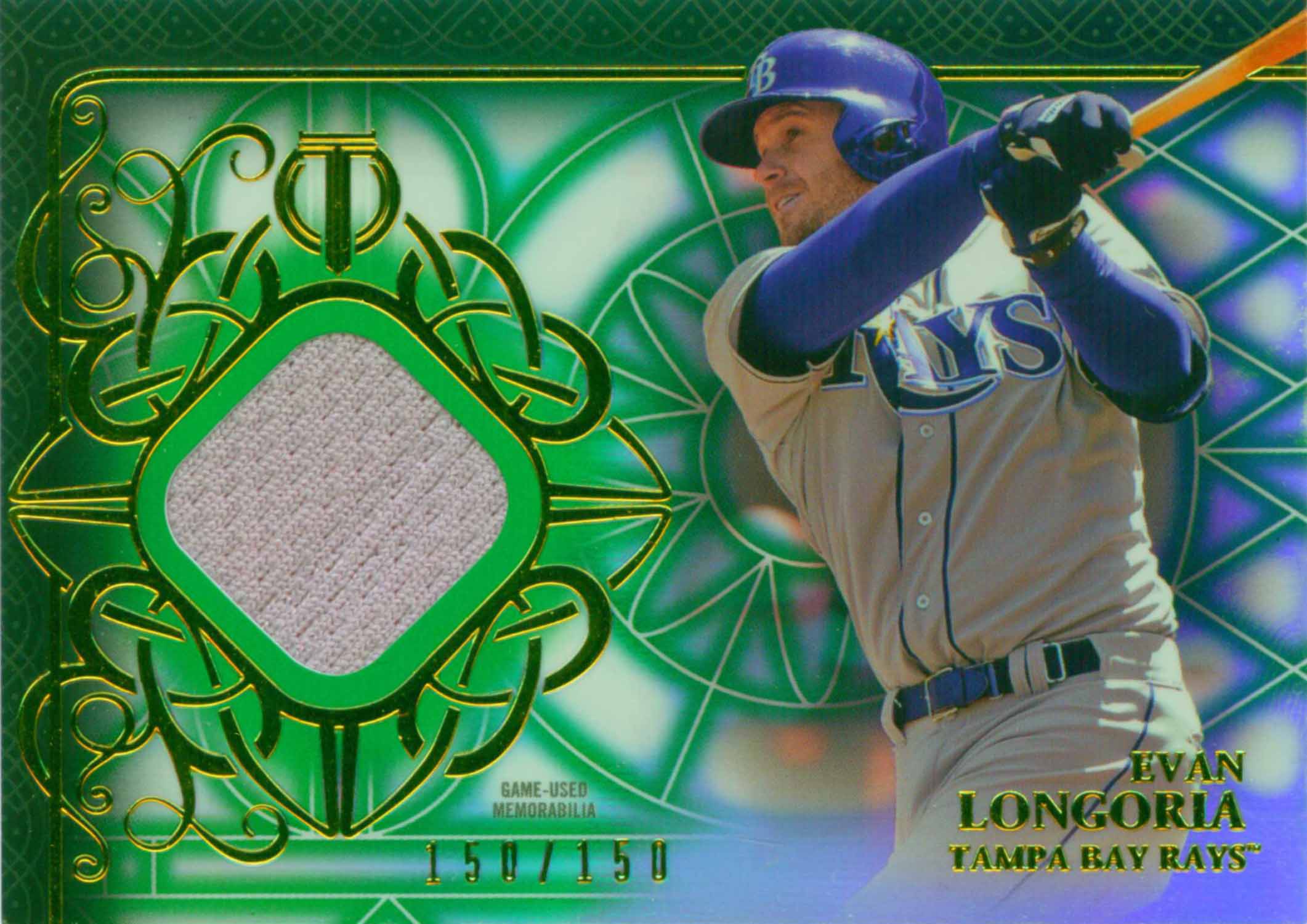 2015 Topps Tribute Relics Green