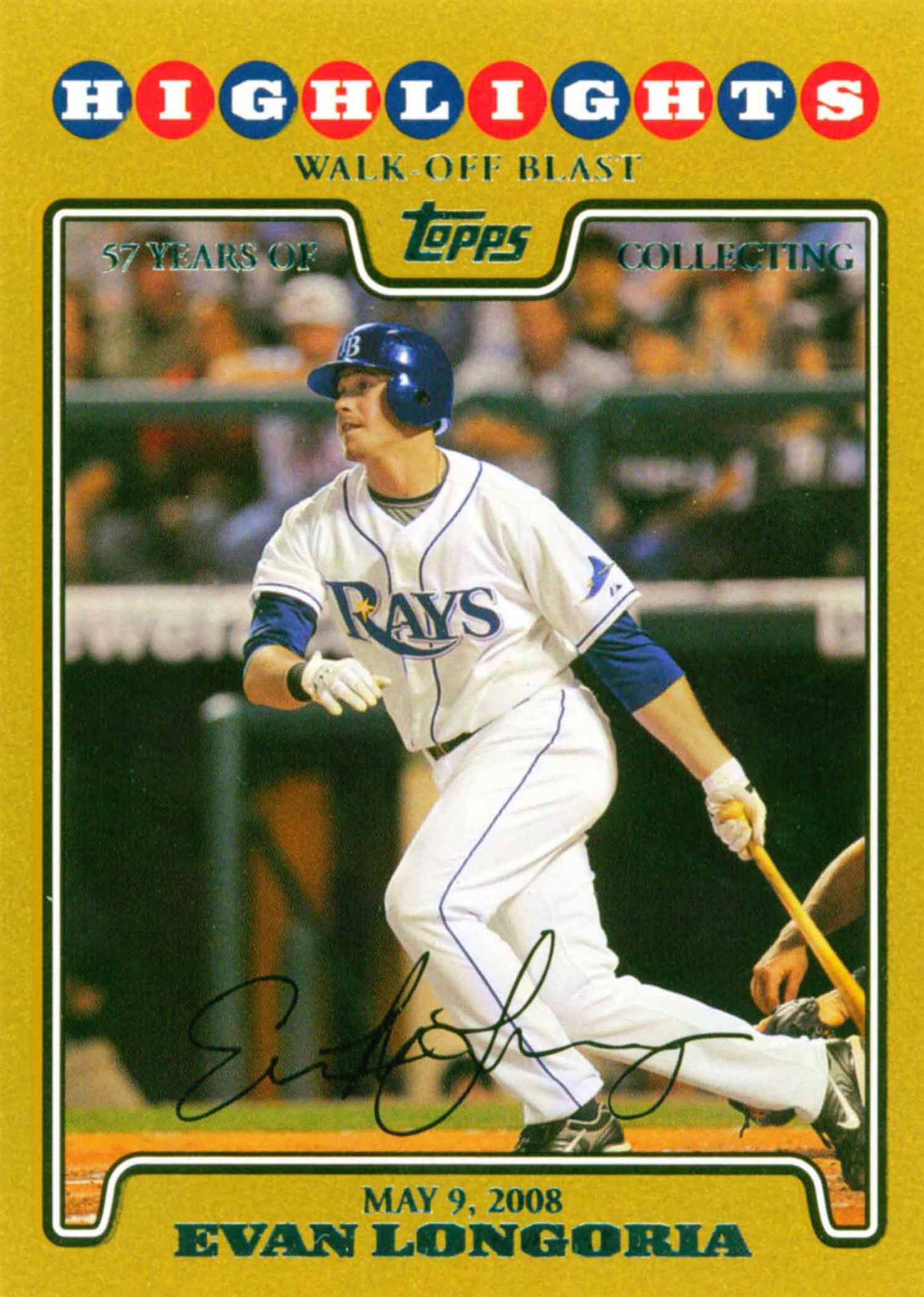 2008 Topps Update Gold Border Highlights