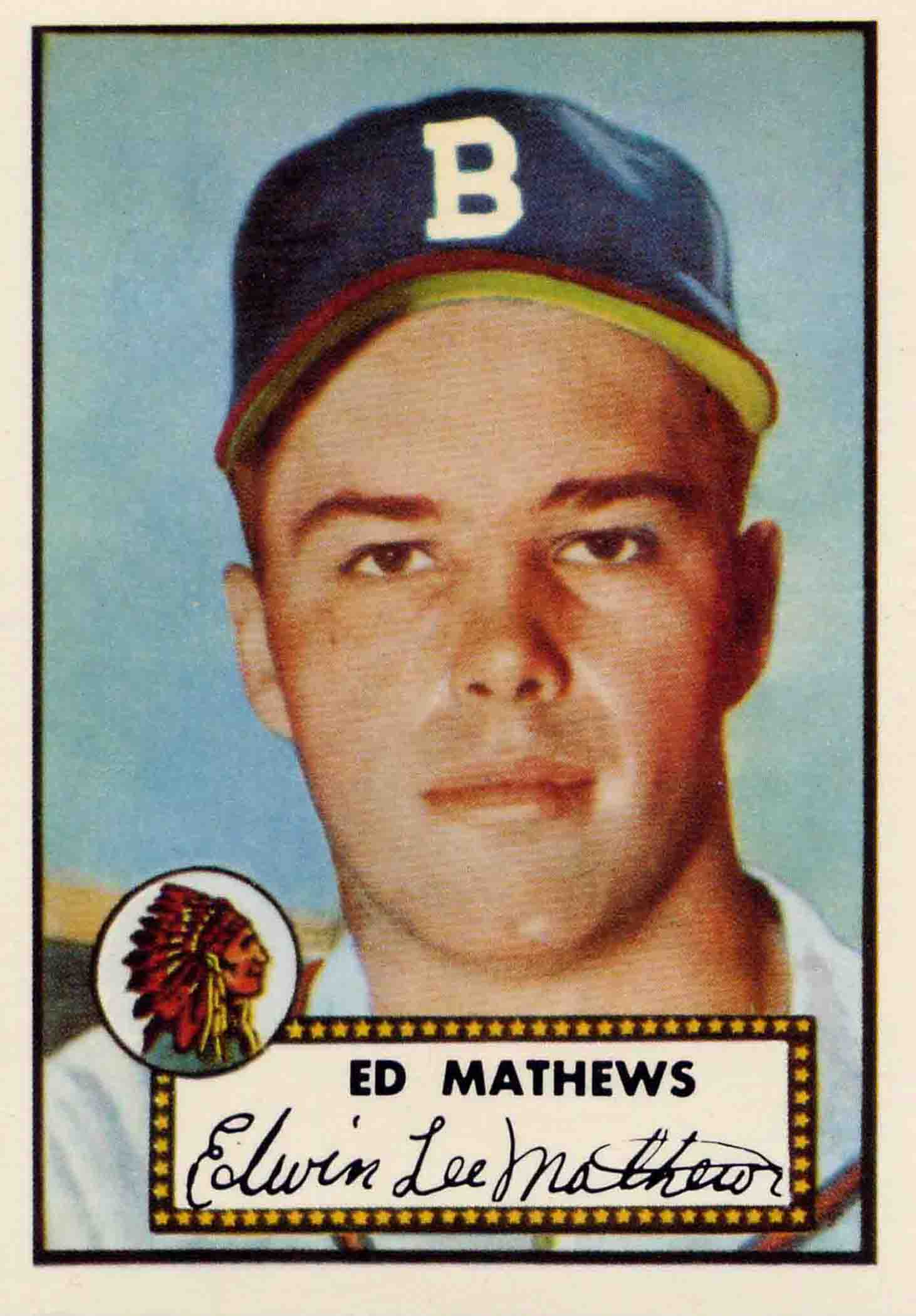 1983 Topps 1952 Reprint