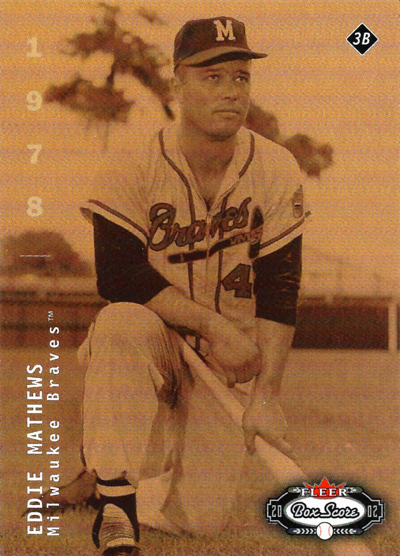 2002 Fleer Box Score Cooperstown