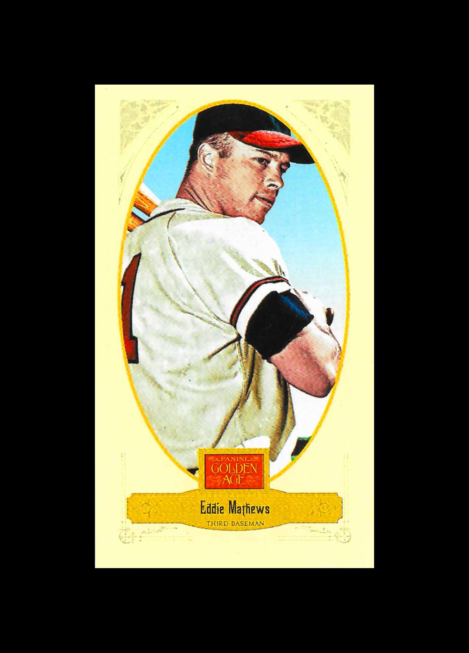2012 Panini Golden Age Mini Broadleaf Blue Ink