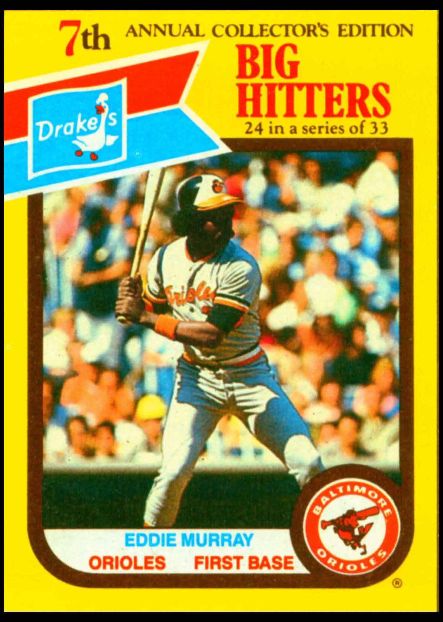 1987 Drake's Big Hitters