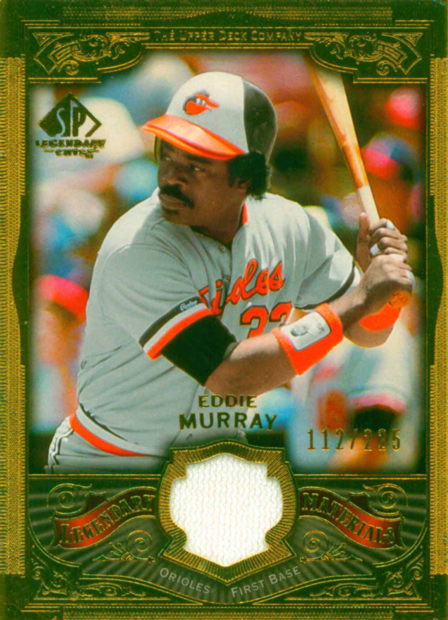 2006 SP Legendary Cuts Legendary Materials Gold Jersey