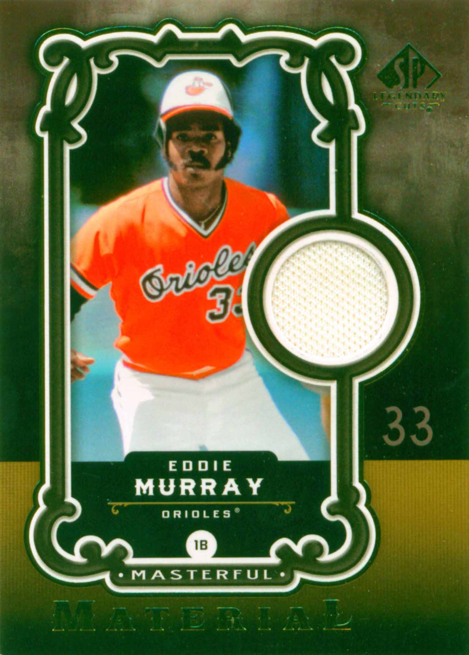 2007 SP Legendary Cuts Masterful Materials