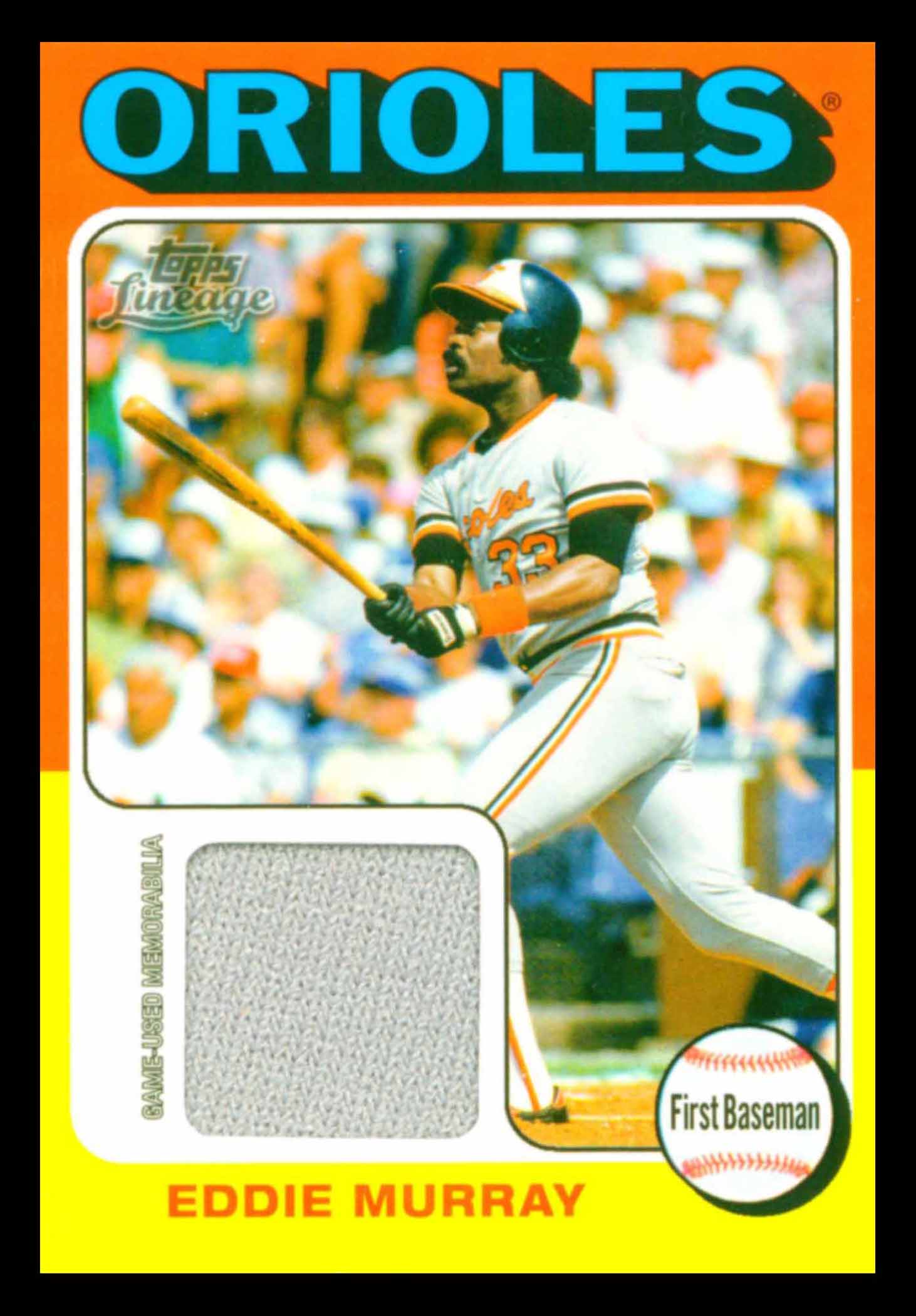 2011 Topps Lineage '75 Mini Relics