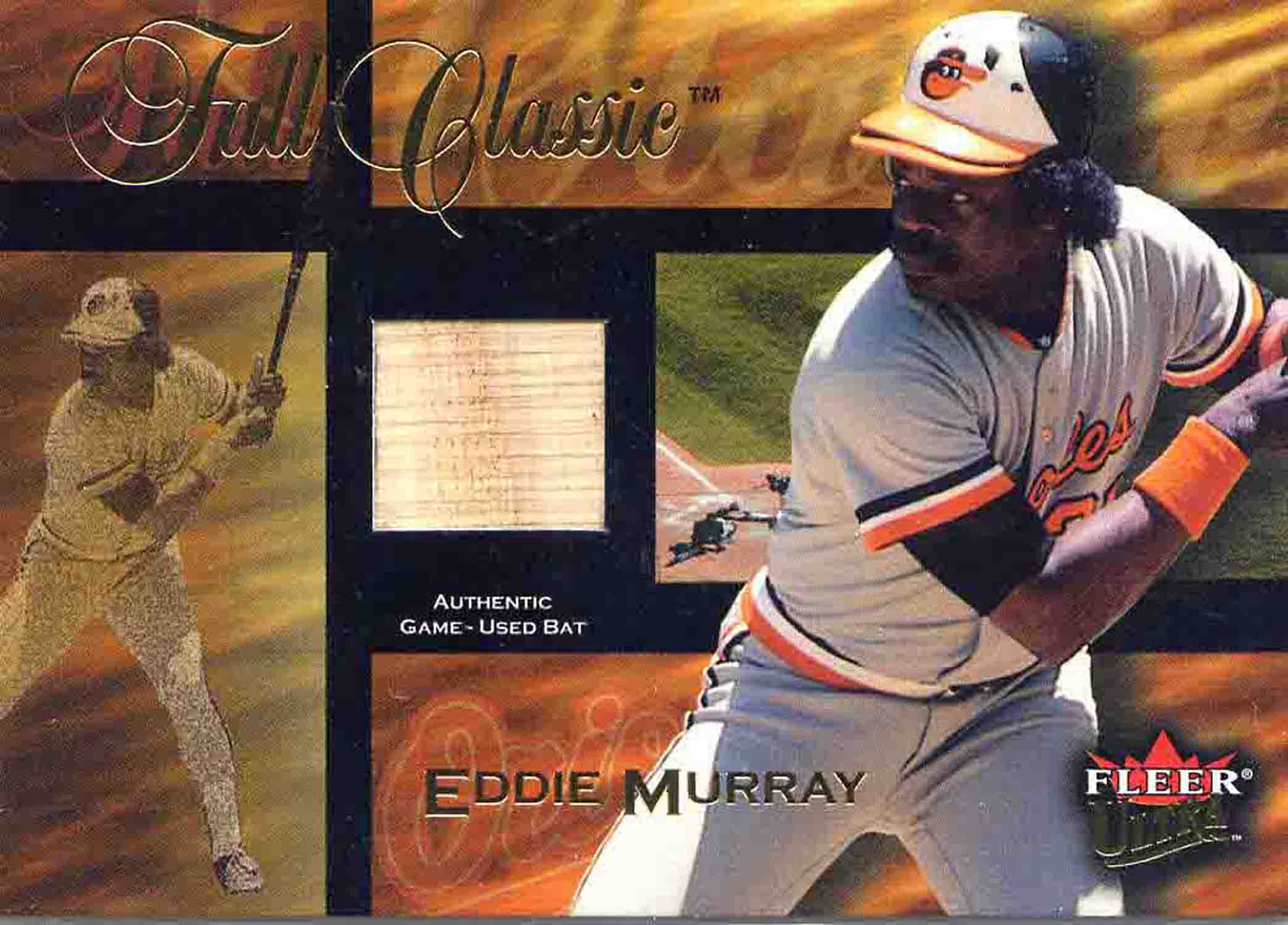 2002 Ultra Fall Classic Memorabilia Bat