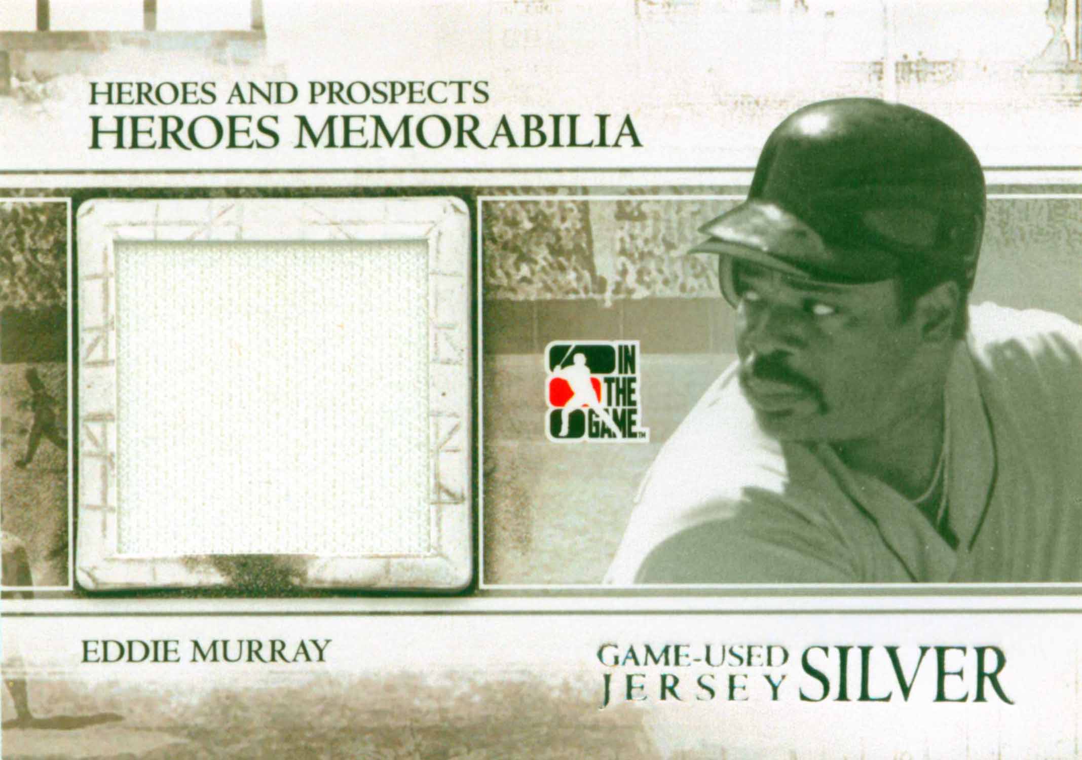 2011 In the Game Heroes and Prospects Heroes Jerseys Silver