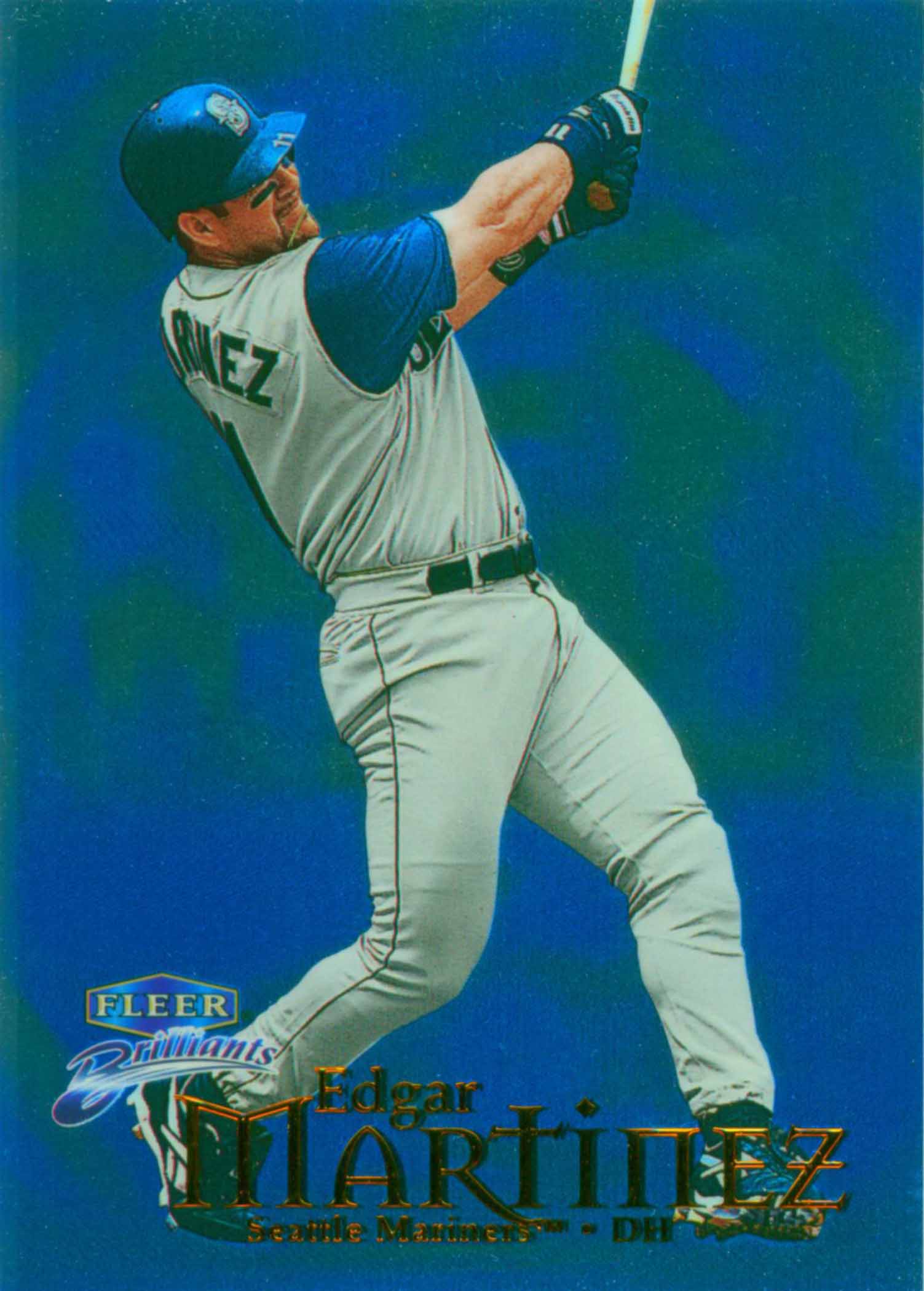 1999 Fleer Brilliants Blue