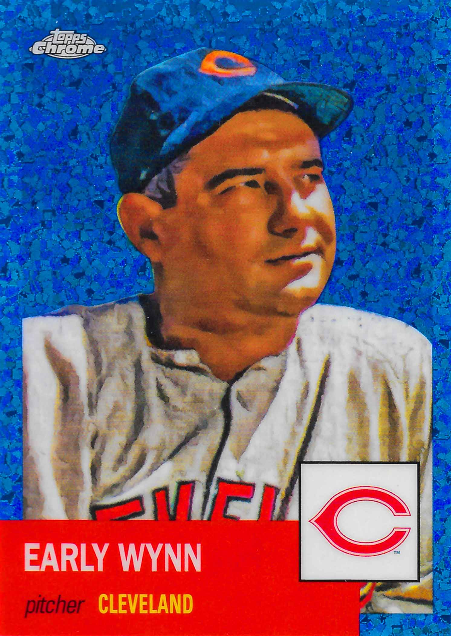 2022 Topps Chrome Platinum Anniversary Blue Mini-Diamond Refractors