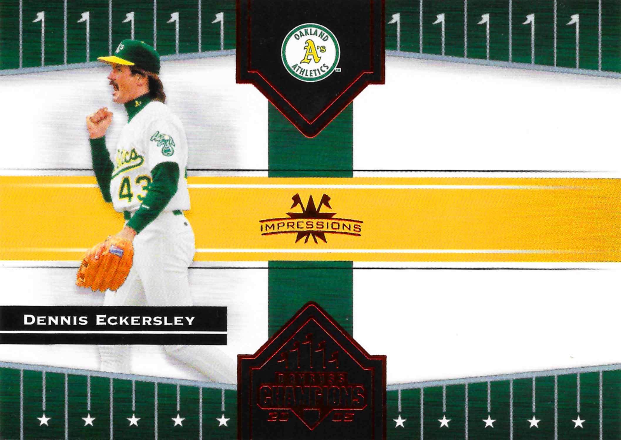 2005 Donruss Champions Impressions Red