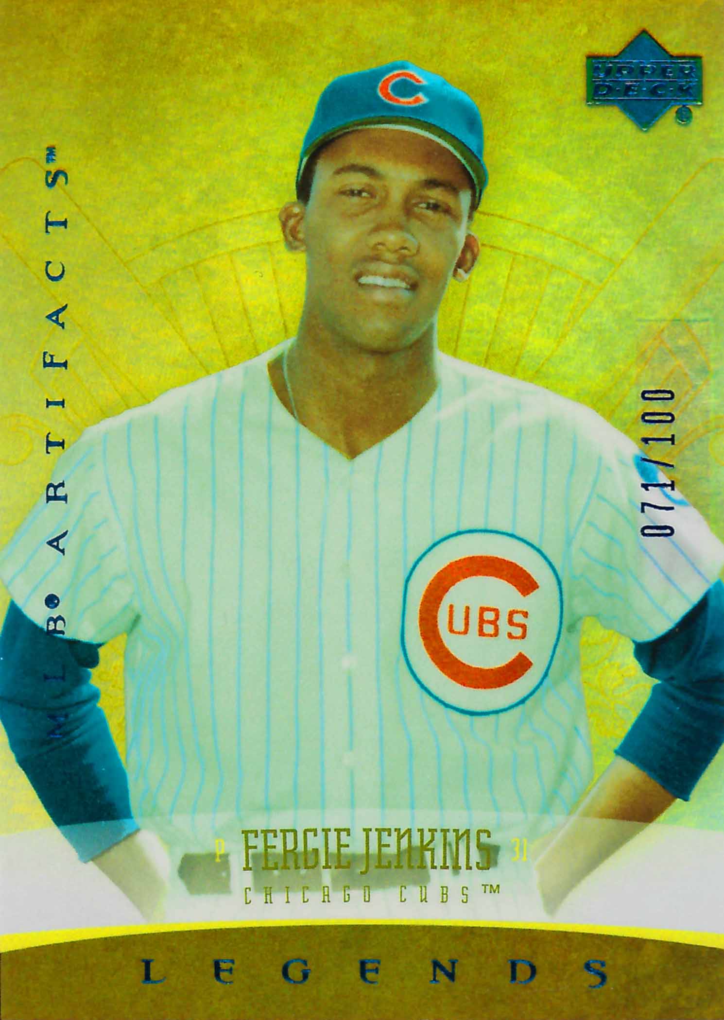 2005 Artifacts Rainbow Blue Legends