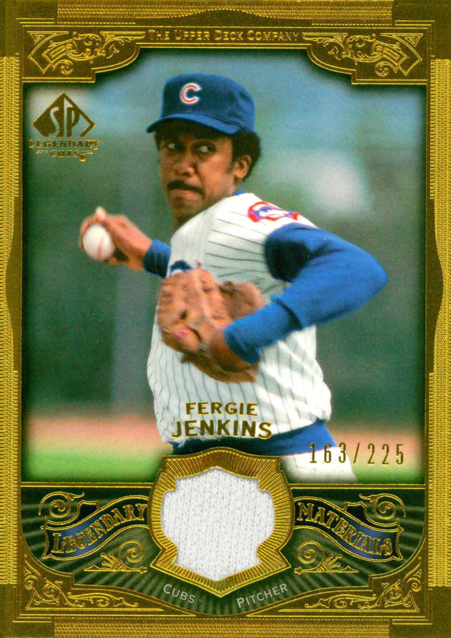 2006 SP Legendary Cuts Legendary Materials Gold Jersey