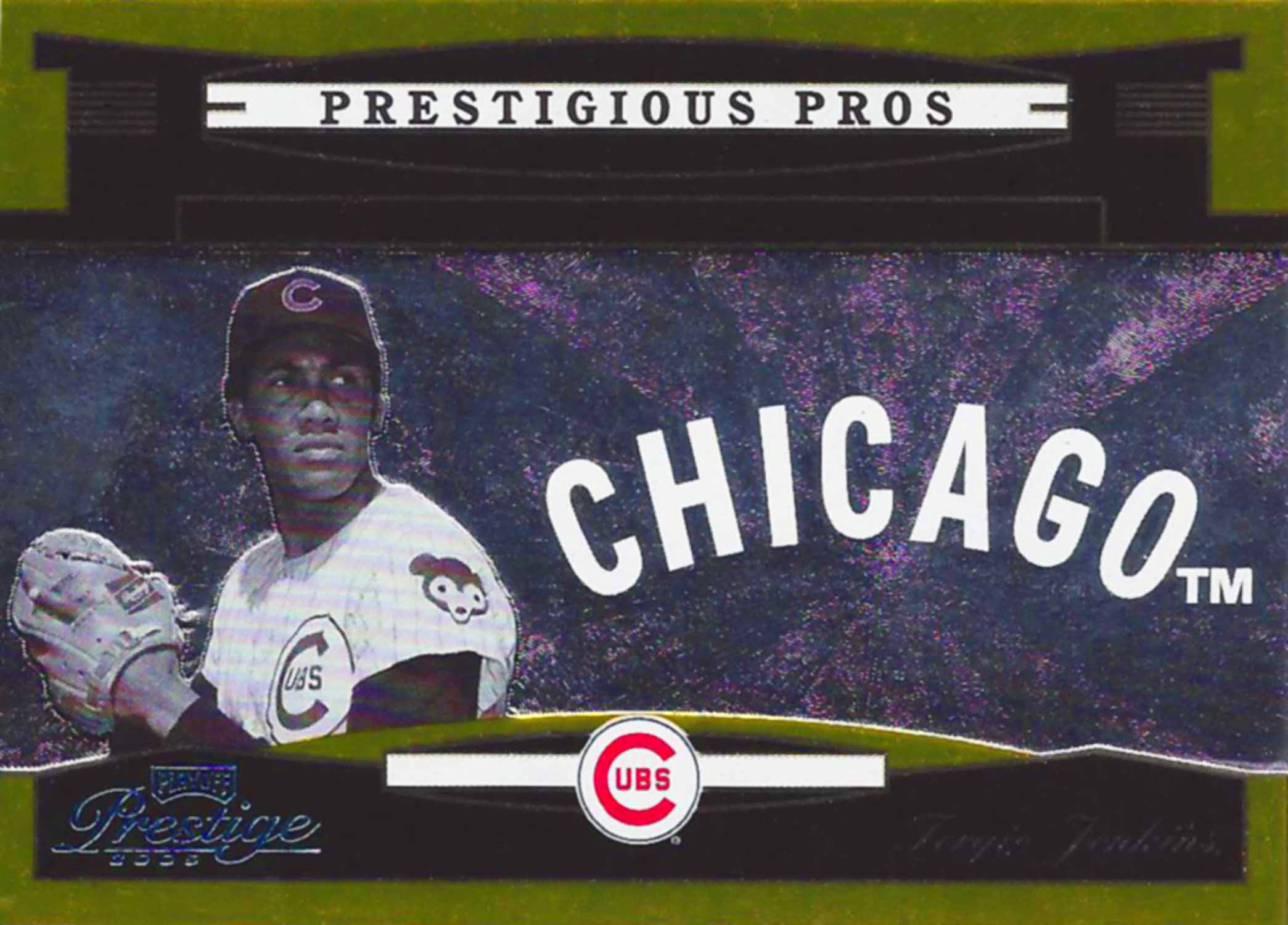 2005 Playoff Prestige Prestigious Pros Gold