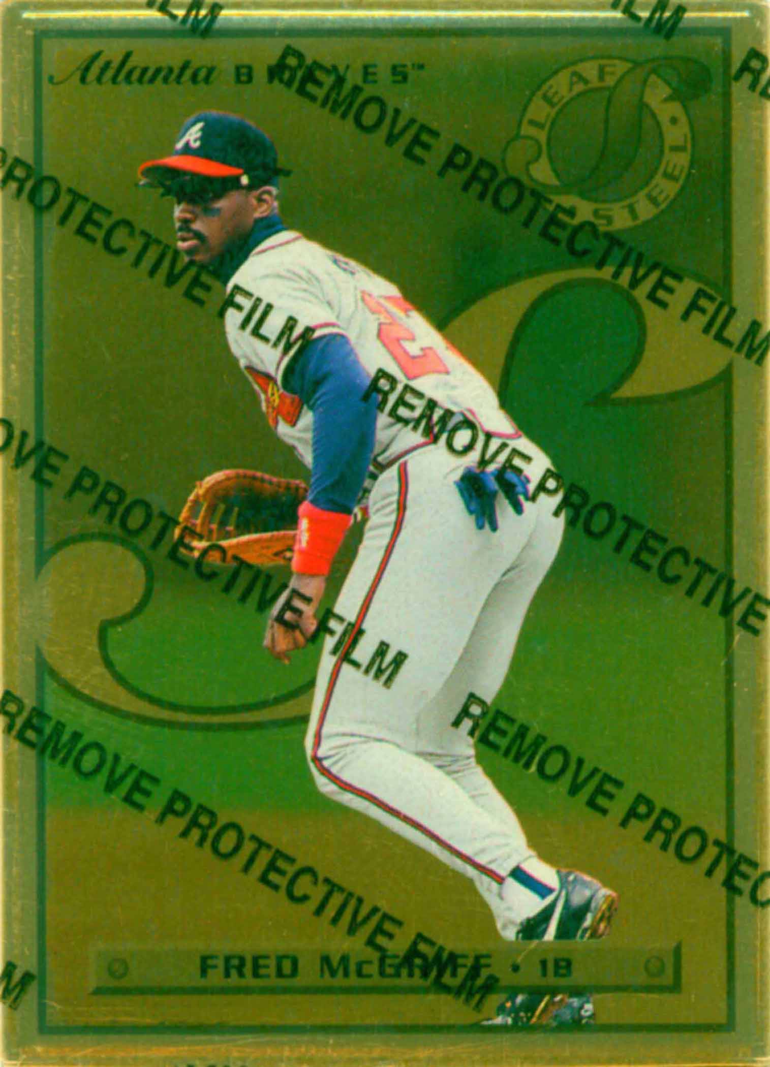 1996 Leaf Preferred Steel Gold