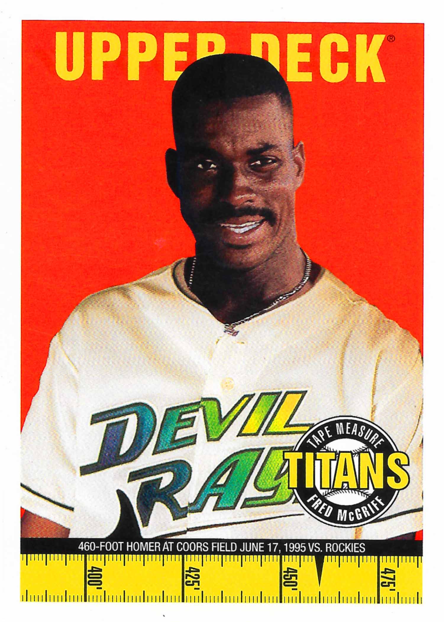 1998 Upper Deck Tape Measure Titans