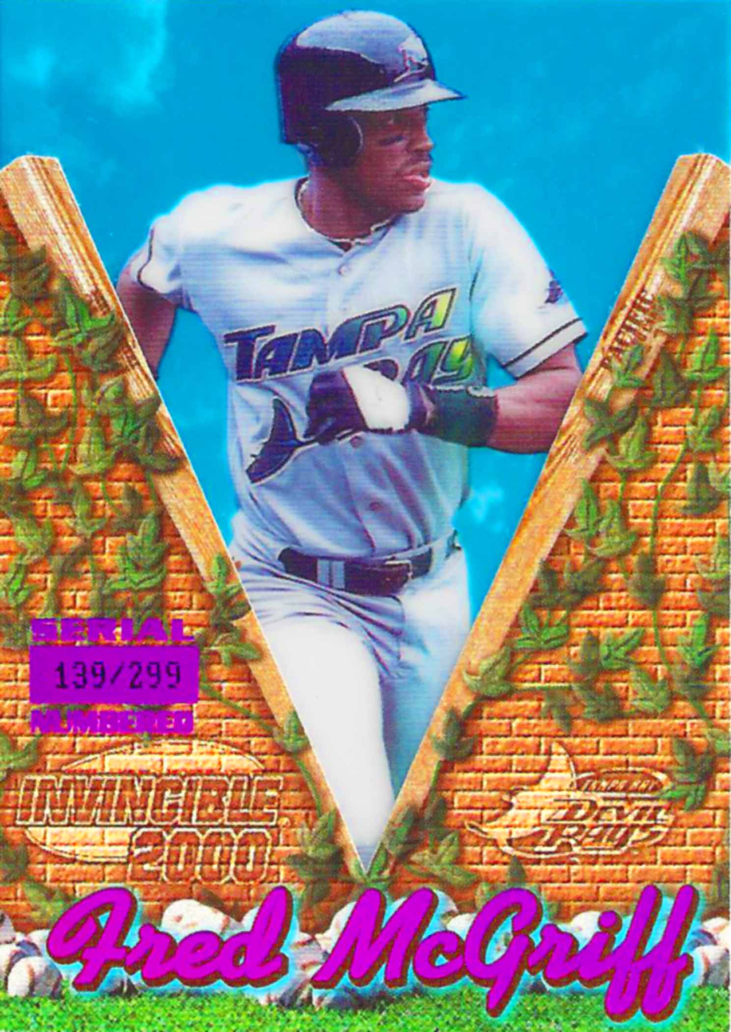 2000 Pacific Invincible Holographic Purple