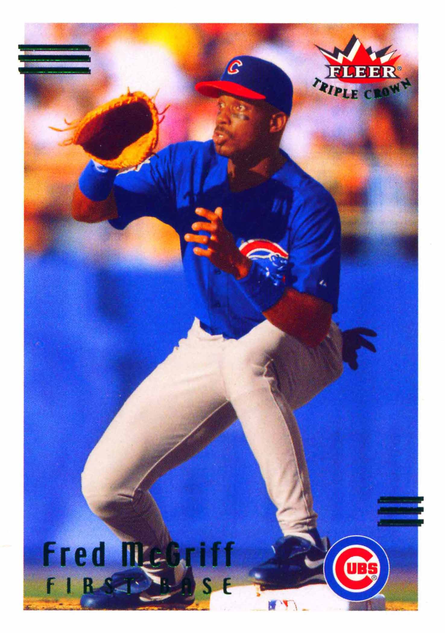 2002 Fleer Triple Crown Batting Average Parallel