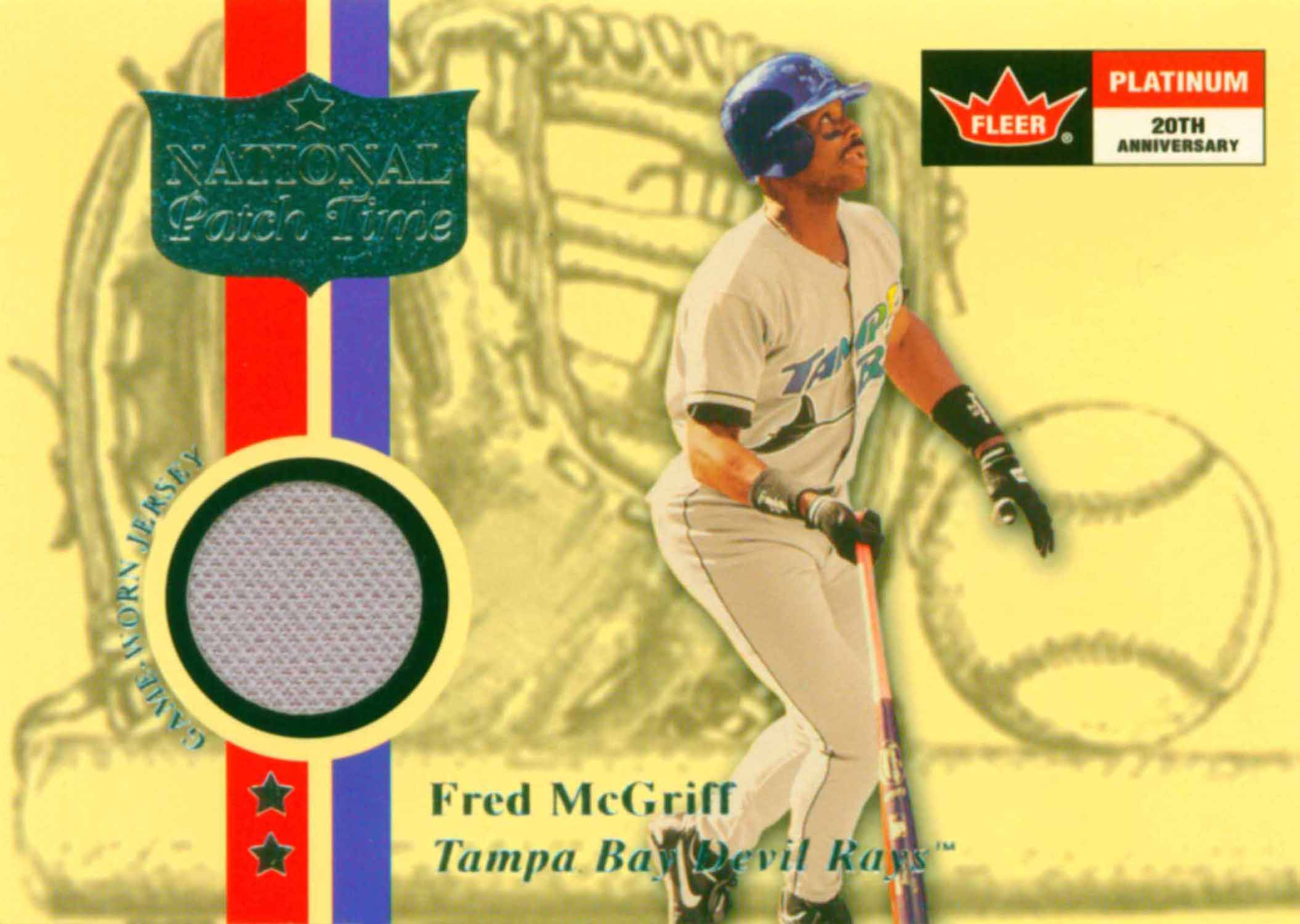 2001 Fleer Platinum National Patch Time