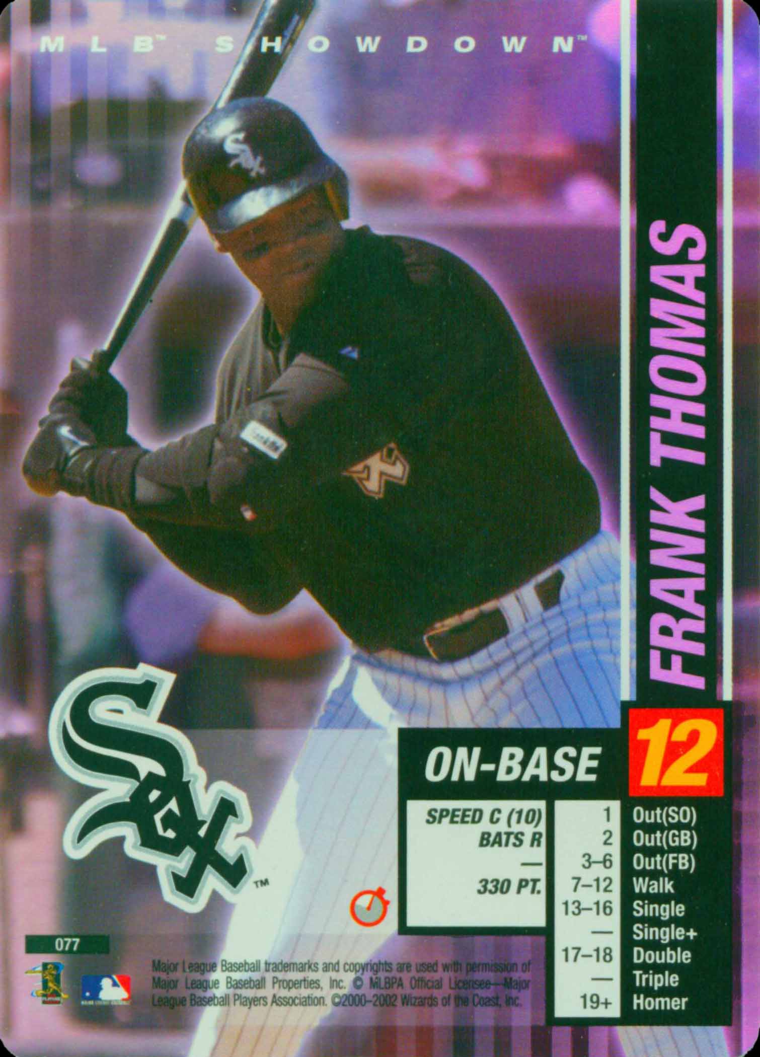 2002 MLB Showdown Trading Deadline Foil